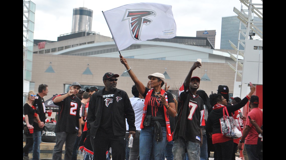 What's the most popular Falcons merchandise and jersey ahead of