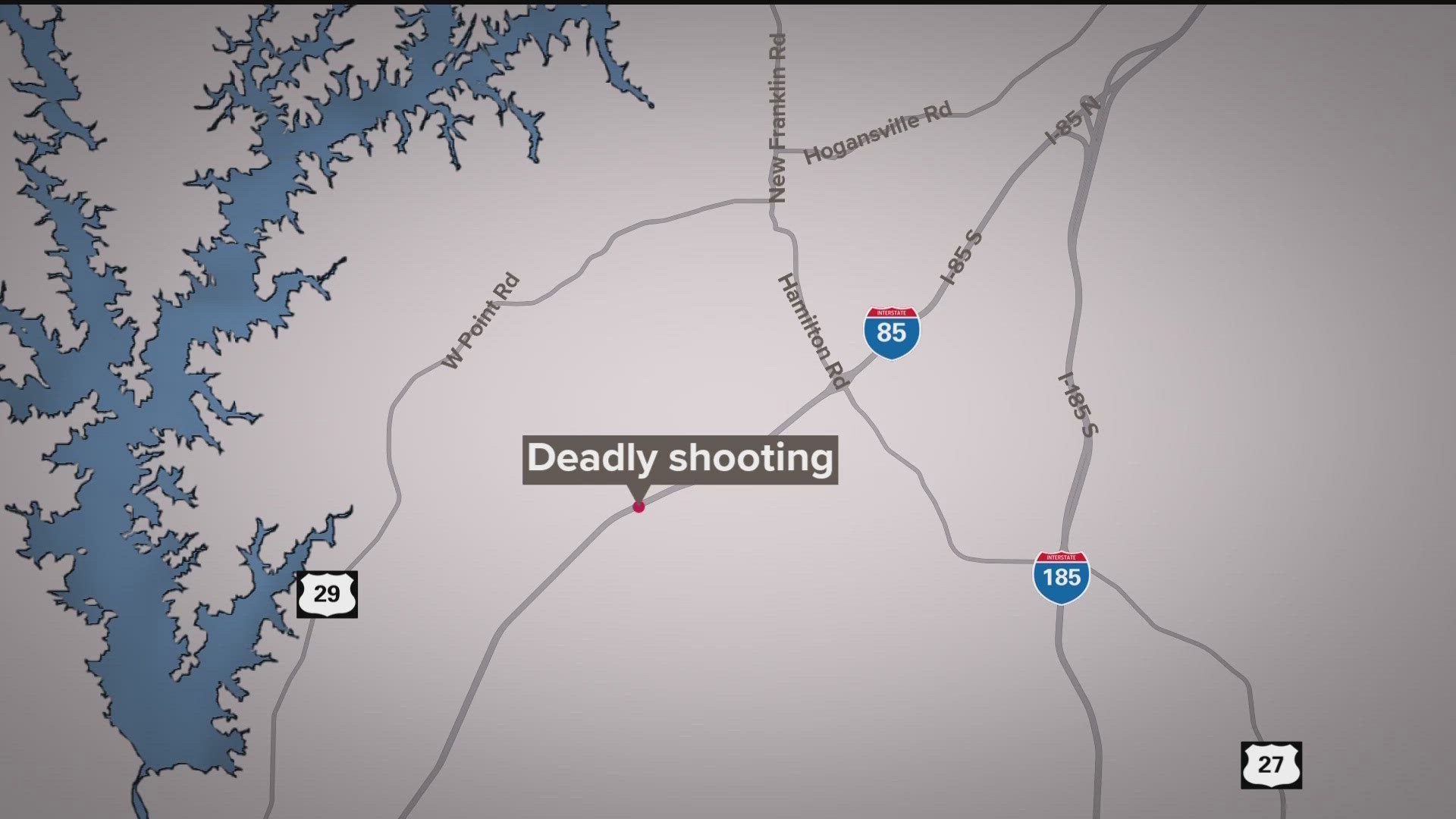 A Troup County man is charged with murder after authorities say road rage led to a deadly shooting on I-85.