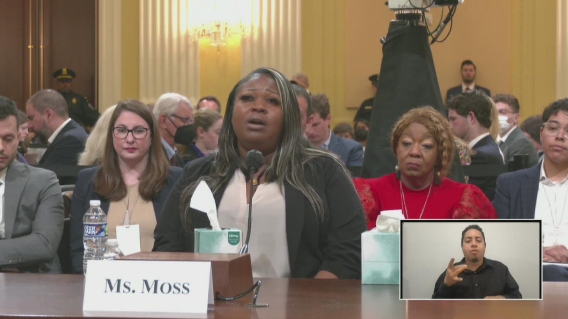 Wandrea' "Shaye" Moss was a Fulton County elections worker who became the focus of a harassment campaign following the 2020 election.