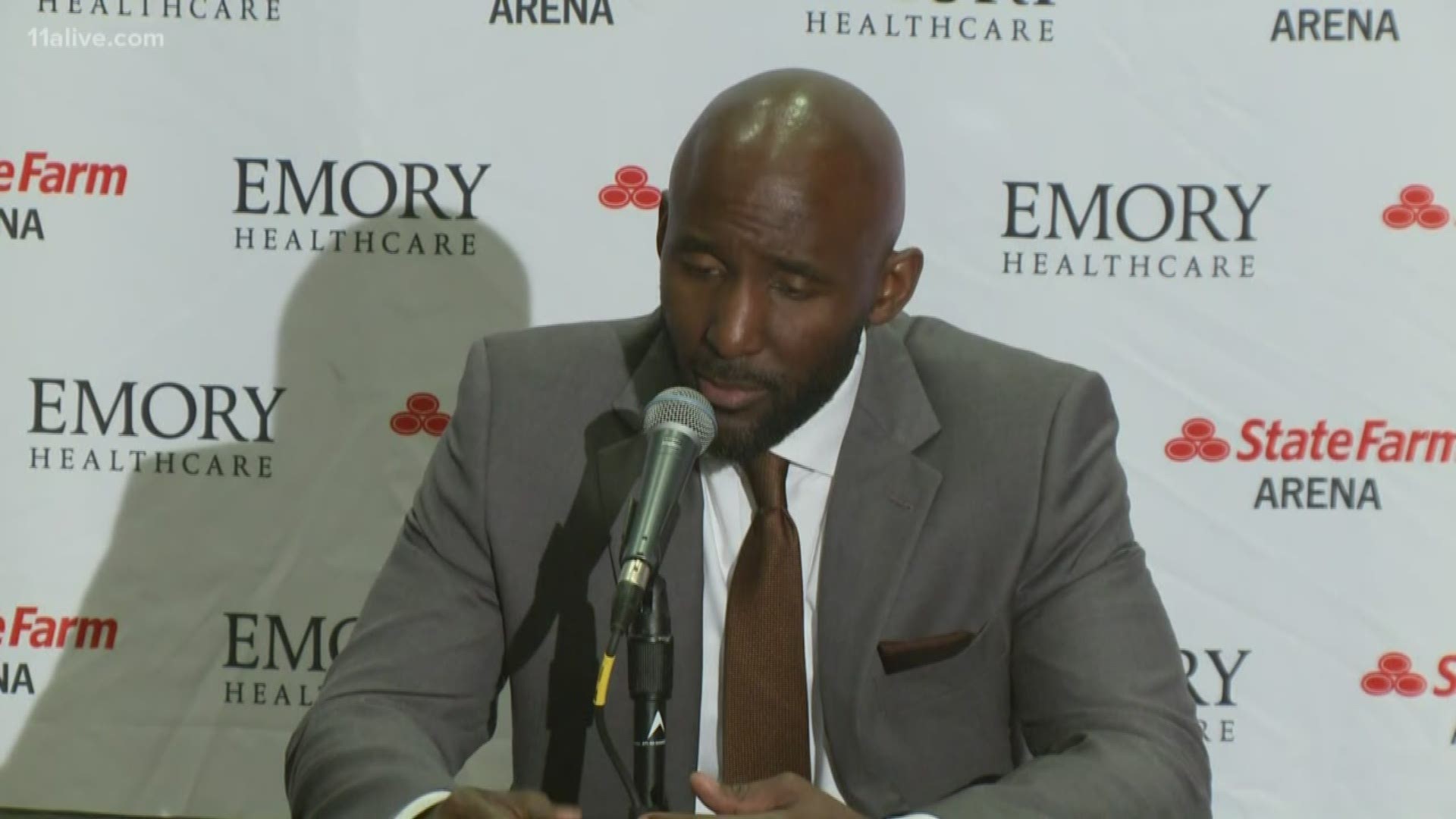 The Atlanta Hawks head coach spoke on what it was like for him and for players taking the court after Kobe Bryant's death along with his daughter and 7 others.