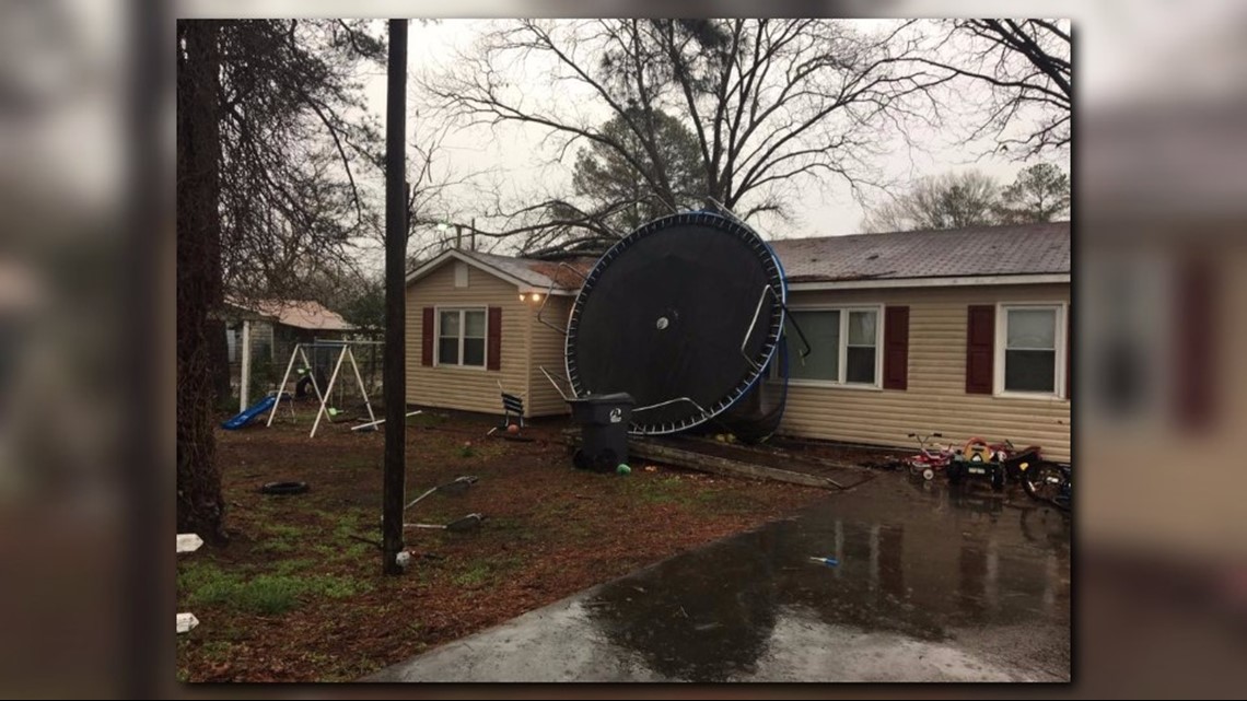 Striking photos show storm damage in SW