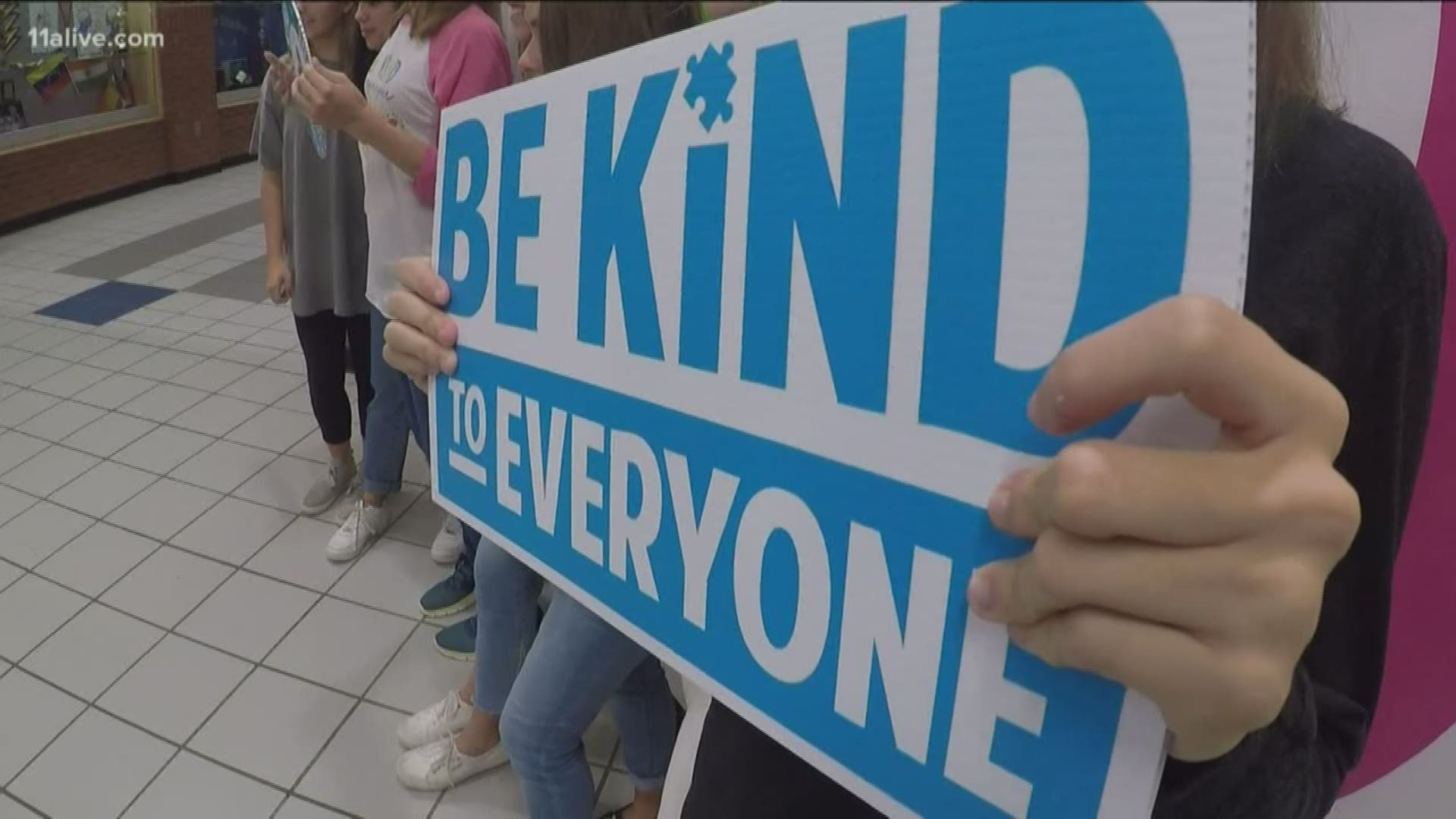 Jordyn Moore has autism. She and her family started a "Be Kind To Everyone" campaign, and it's back for the week-long celebration - with a new twist.
