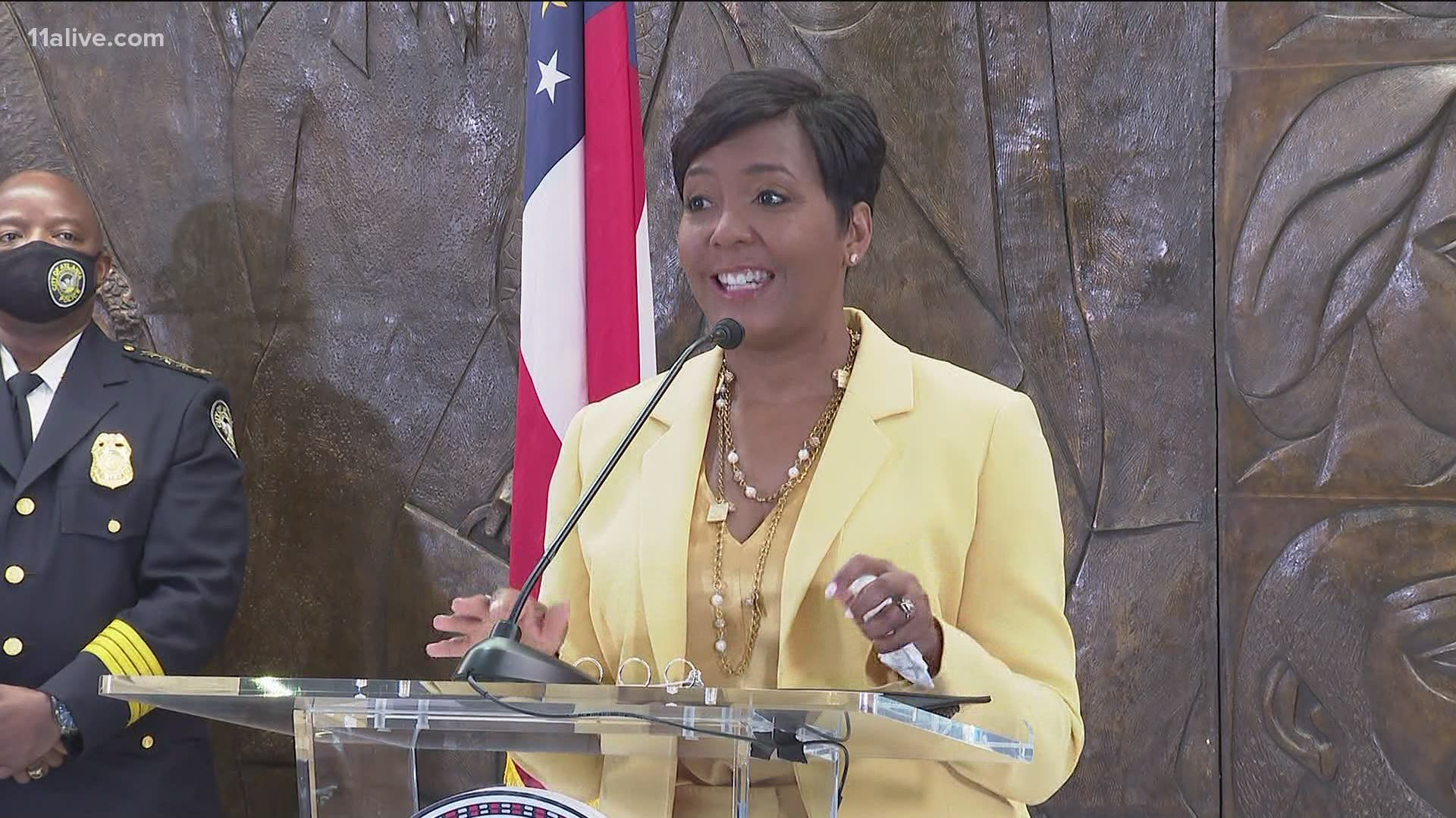 The mayor spoke about her decision to not seek re-election on Friday.