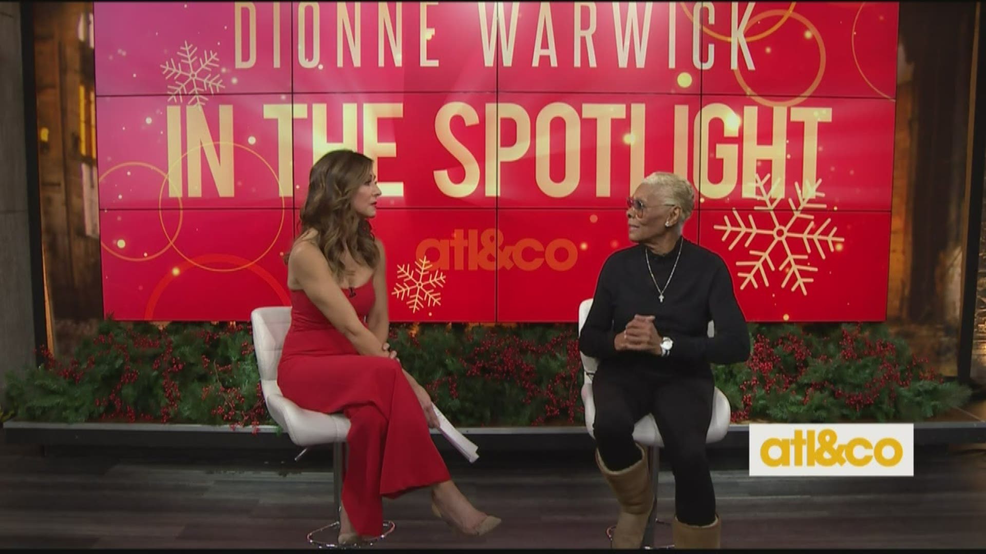 Grammy-winning icon Dionne Warwick sits down with Christine Pullara to talk about her legendary career and new Christmas album "Voices of Christmas"