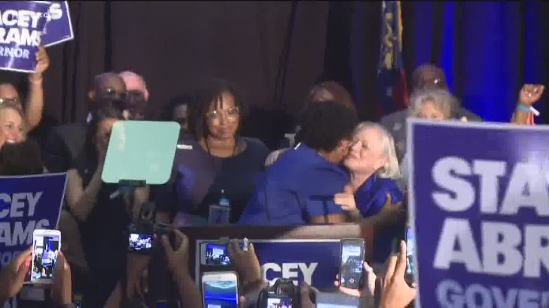 It's a historic victory for Stacey Abrams.
