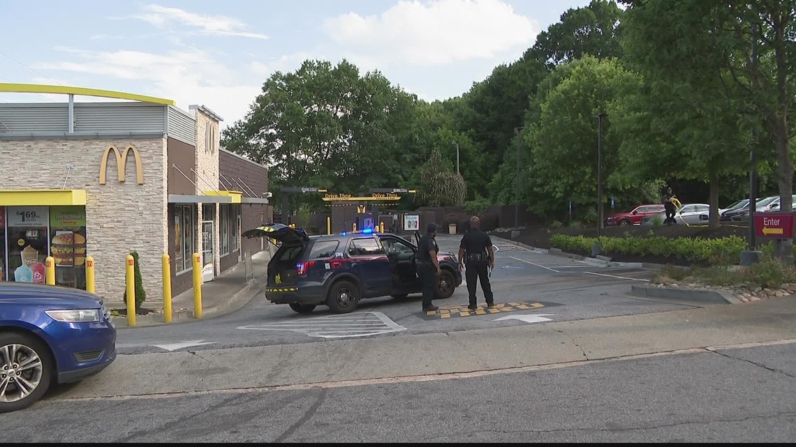 Suspect wanted in shooting at Atlanta McDonald's