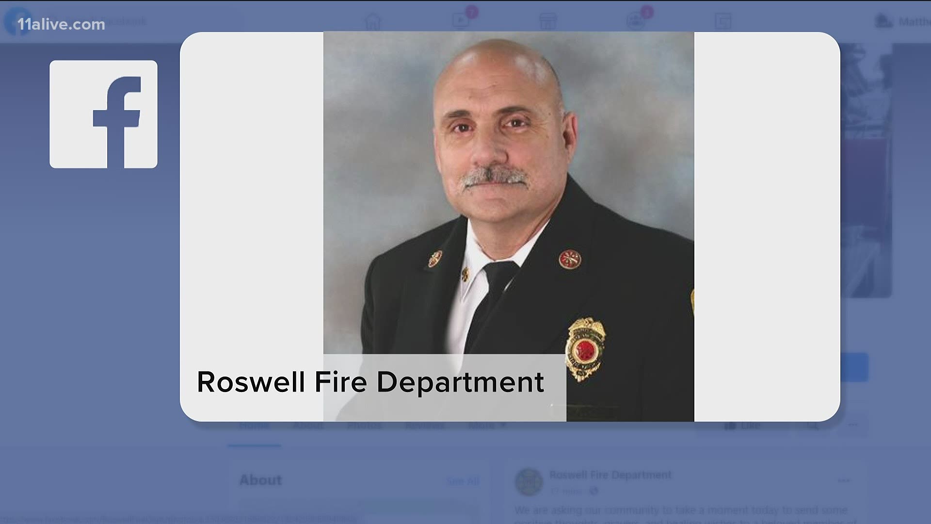 Thousands of people are coming together to support Roswell Fire Chief Ricky Burnett as he battles COVID-19 in the ICU