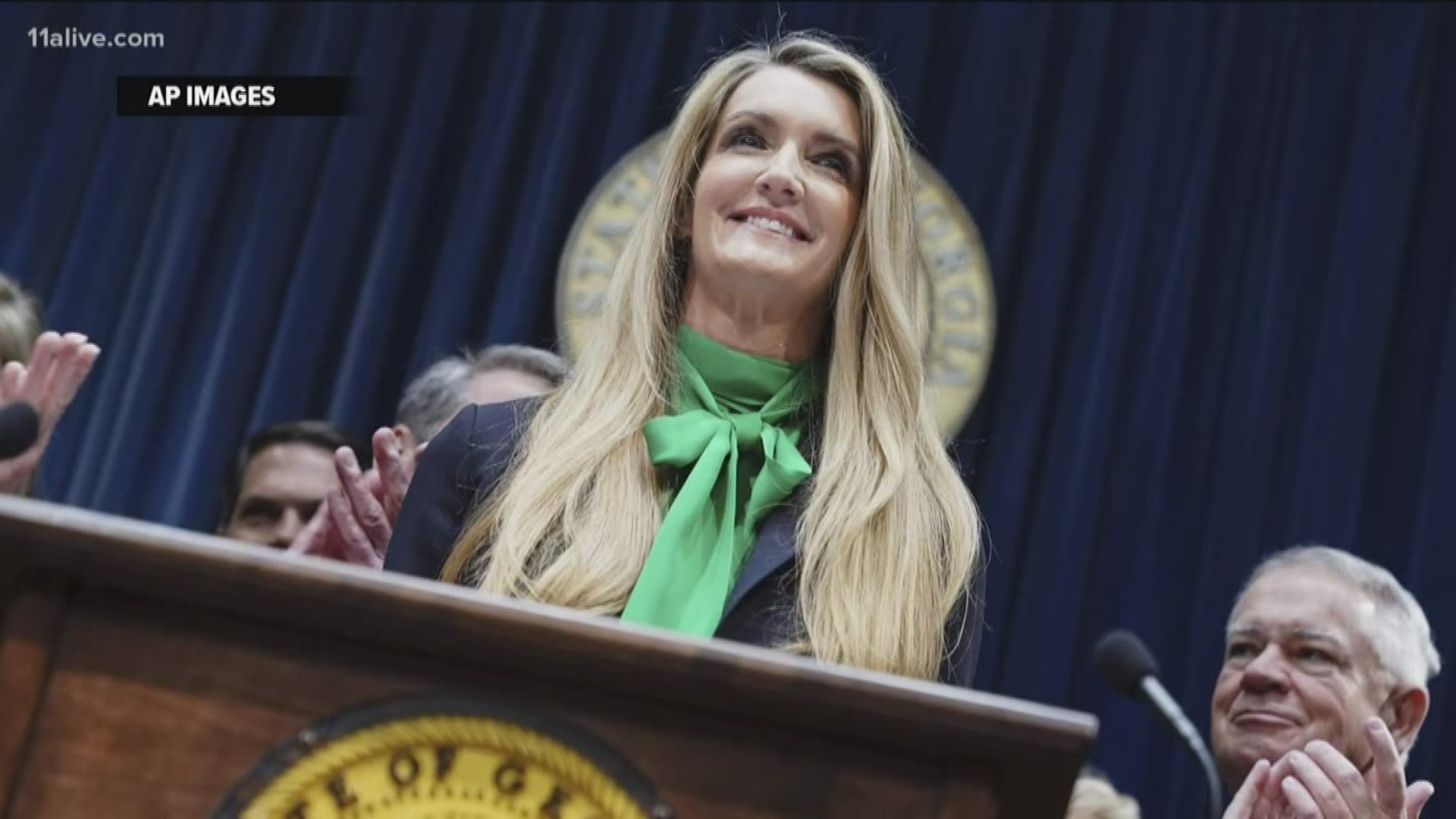 She will assume Johnny Isakson's Senate seat on Monday with a swearing-in at 5 p.m.