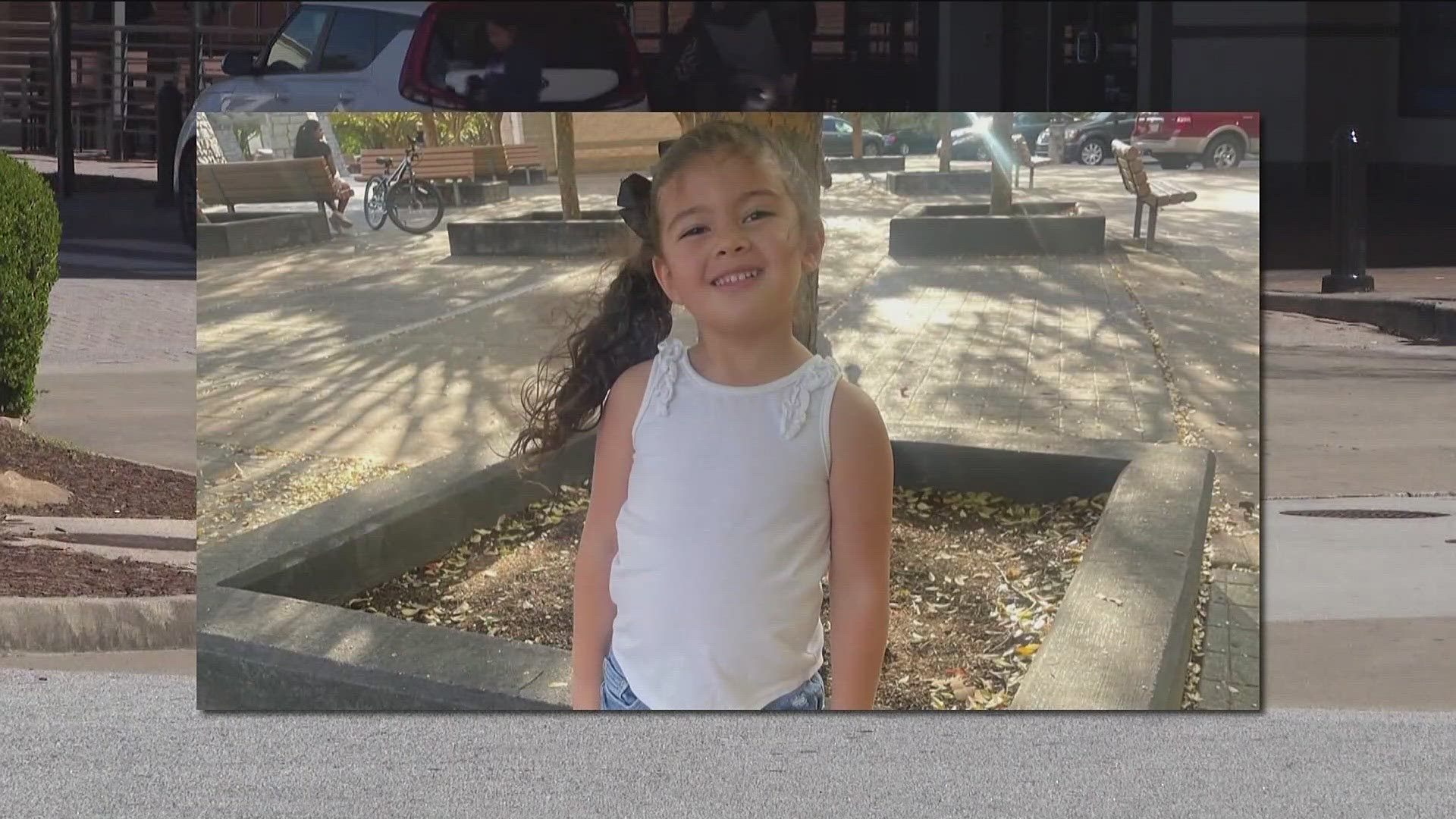 On March 10, Abigail was crossing Mall of Georgia Drive with her father and 7-year-old sister, when authorities said they were hit by an 18-year-old driver.
