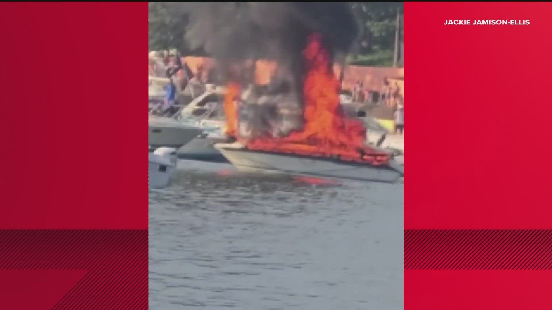 7 injured when boat exploded on Lake Lanier