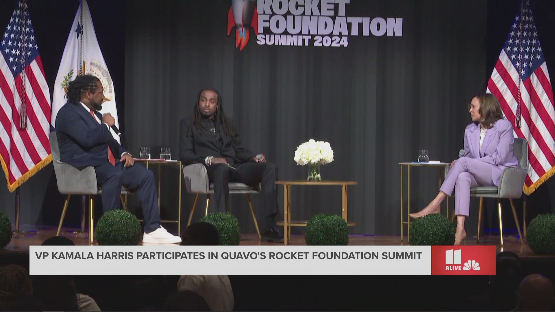 Quavo spoke on why he started the Rocket Foundation, honoring his nephew Takeoff's legacy, and his vision for gun violence prevention.
