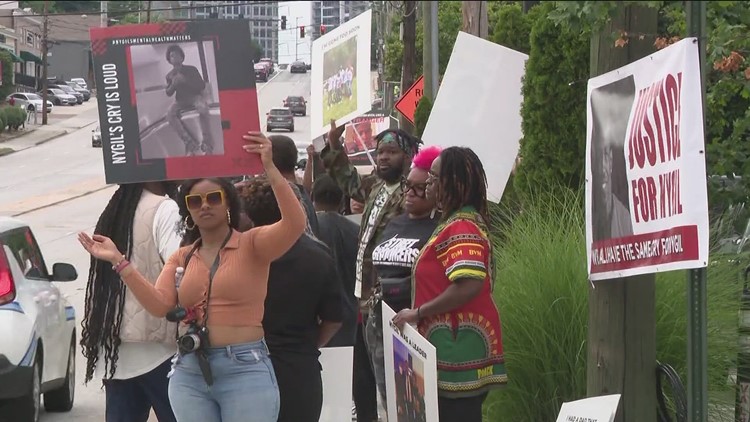 1 year later | Family hosts rally for man shot, killed by police at Buckhead restaurant