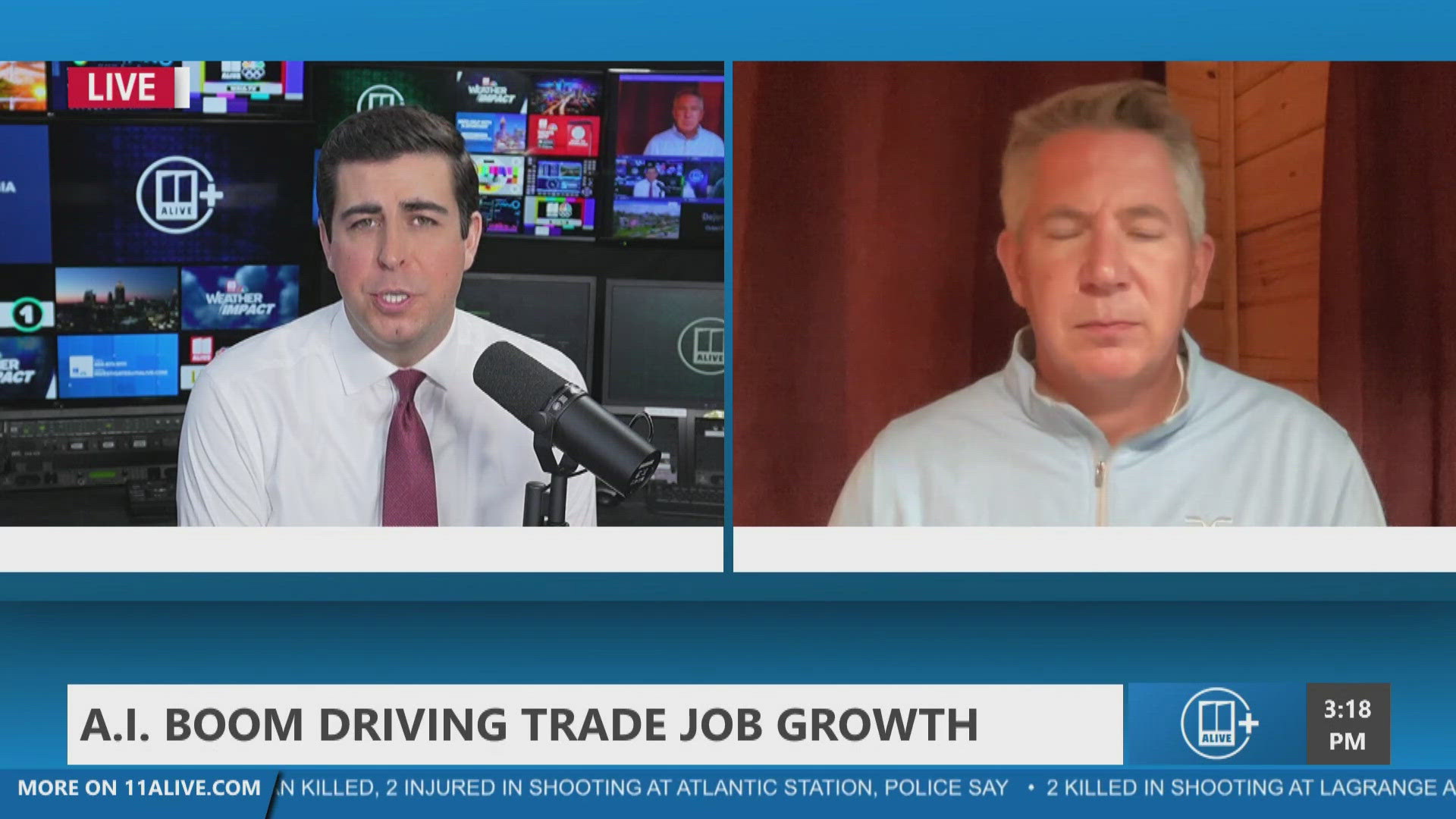 AI boom driving demand for skilled trade jobs | 11alive.com