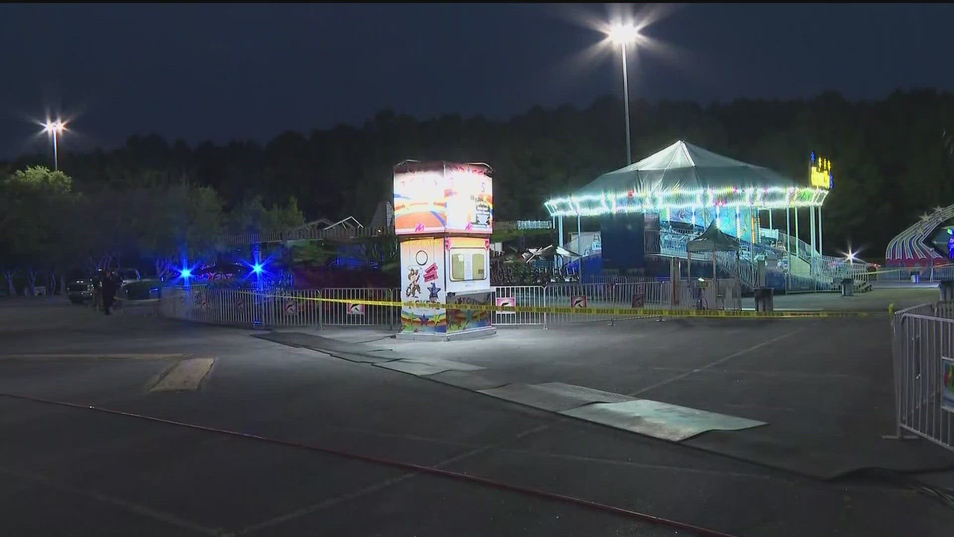 A teenage boy turned himself in to police Friday in connection with the accidental shooting at North Point Mall carnival.