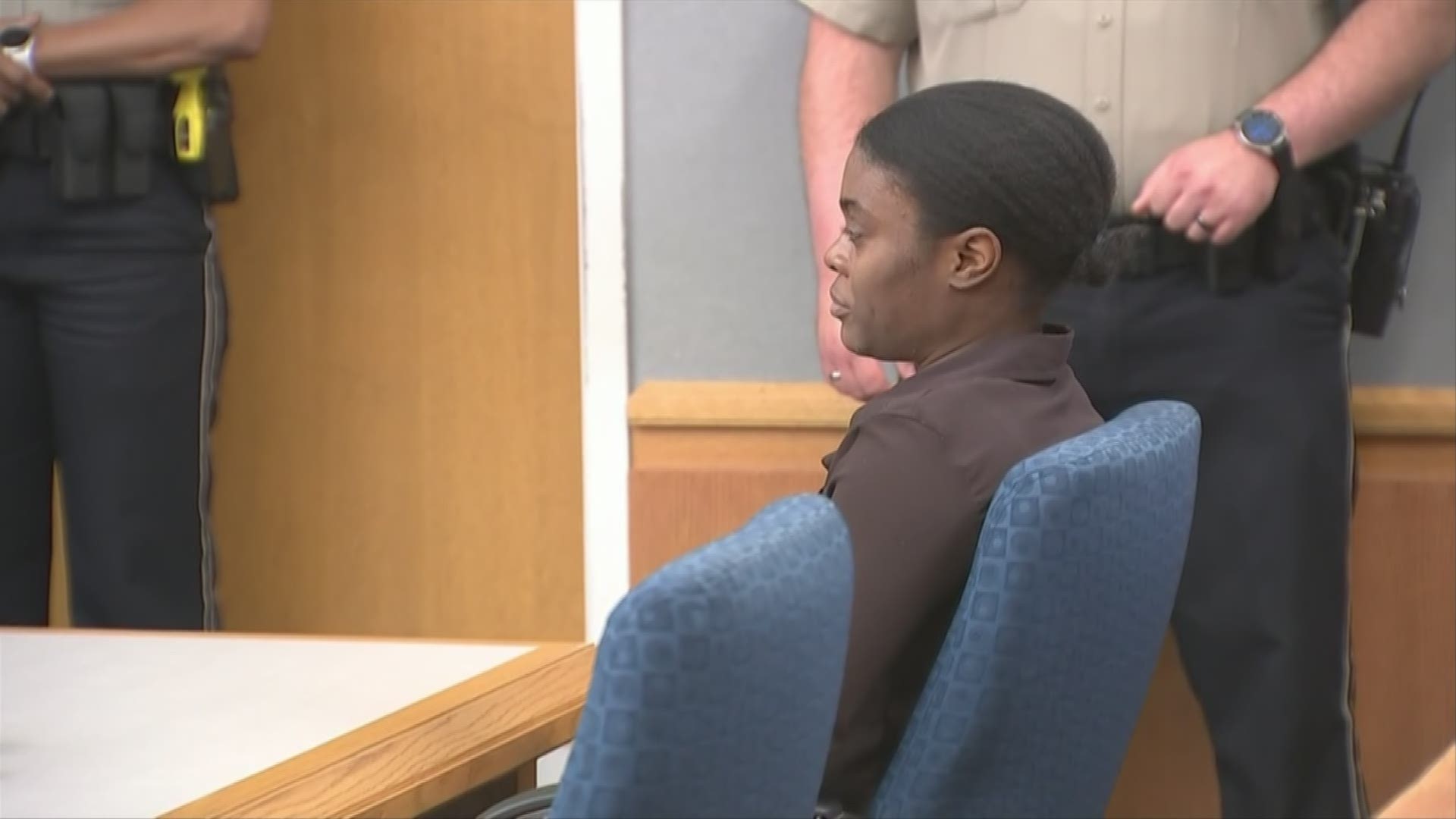 The jury found Tiffany Moss guilty on all counts in the death of her stepdaughter, Emani Moss. She's accused of starving the child and then burning her body to conceal the death. Tiffany Moss faces the death penalty.