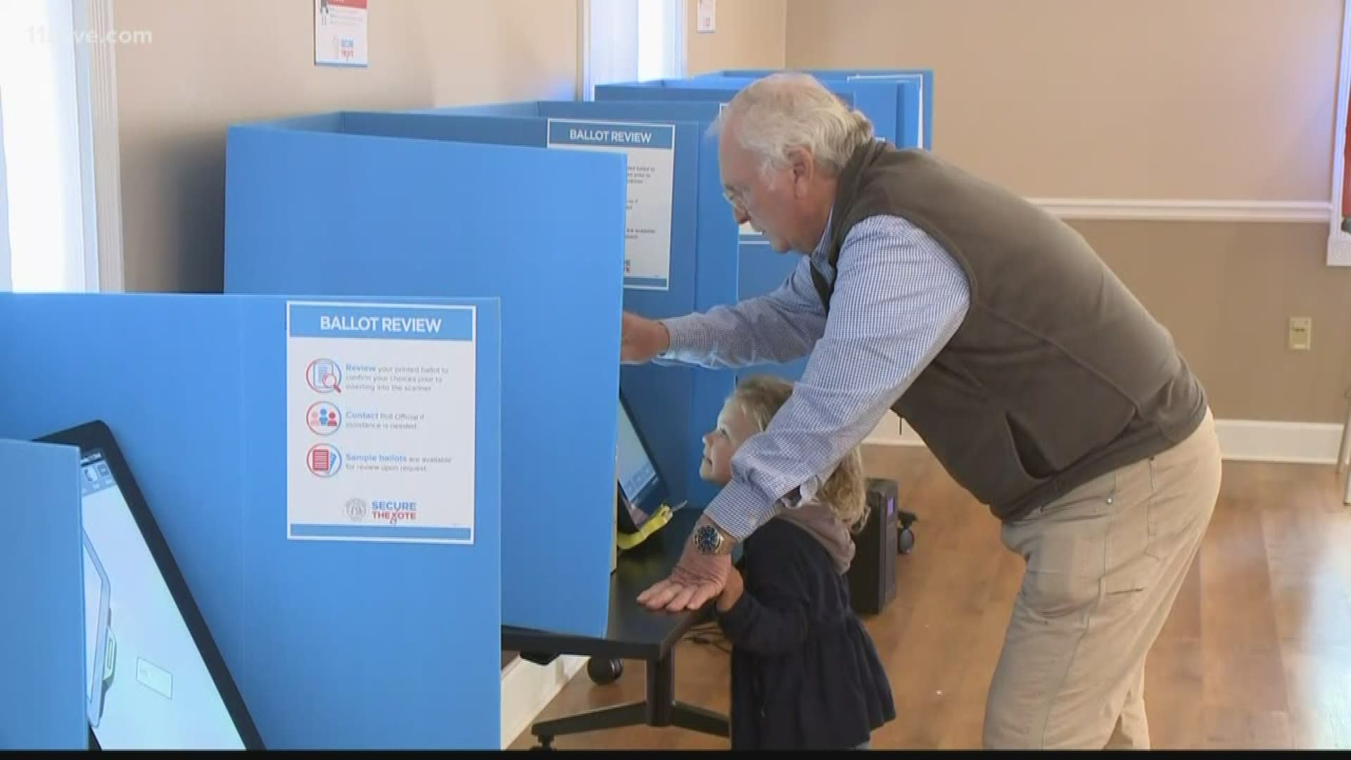 Problems were reported in three out of the six counties testing the machines.