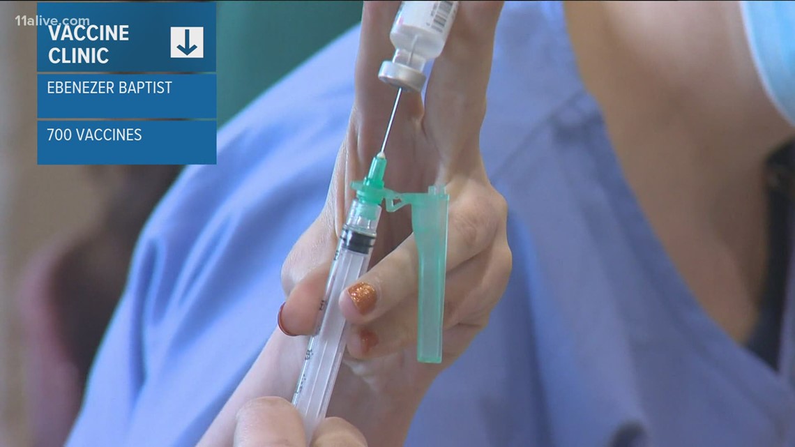 Ebenezer Baptist Church partners with Piedmont Hospital to distribute