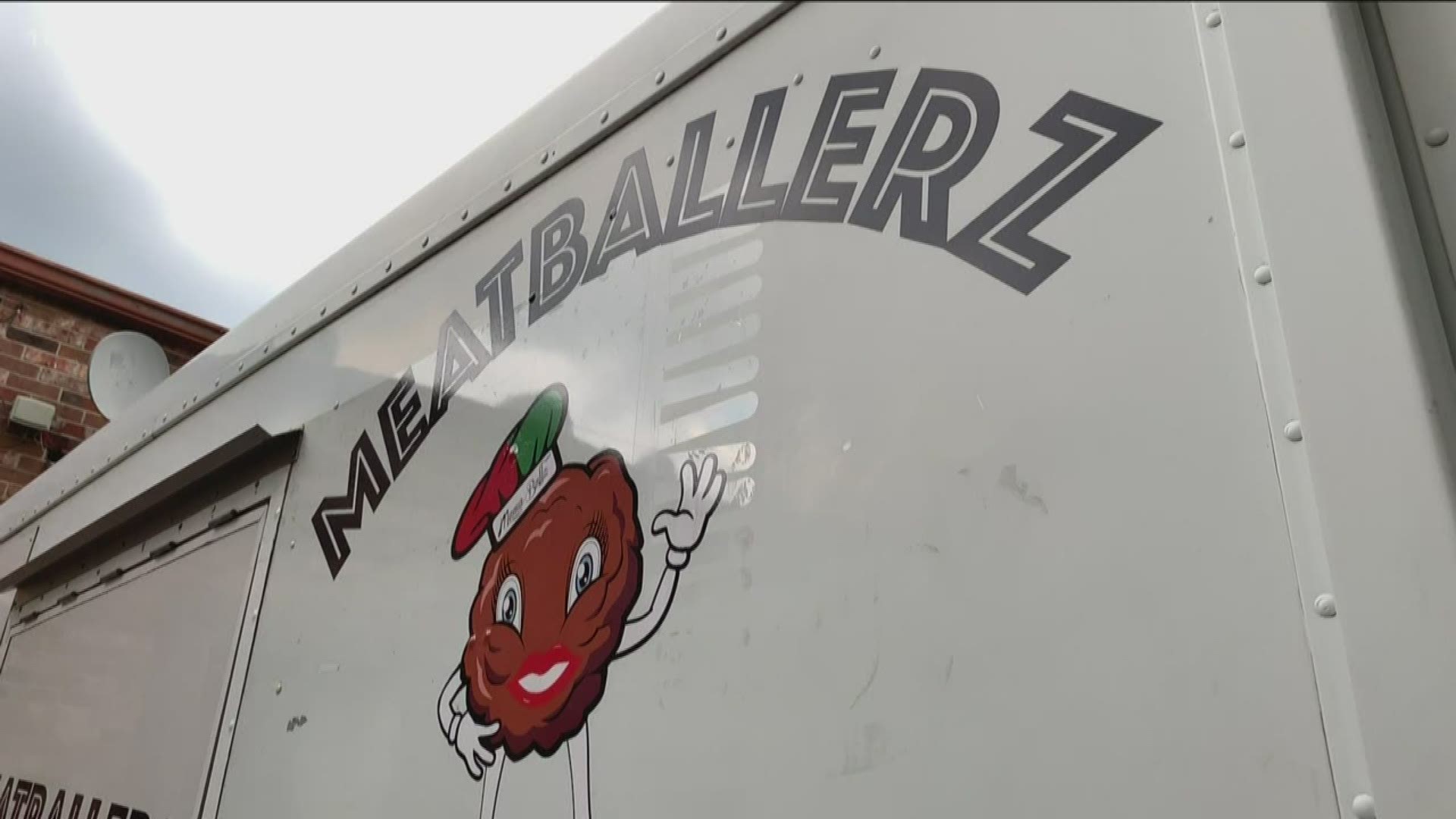 The Meatballerz food truck was stolen. Two days later, a man saw the truck behind his work and called the number on the side.