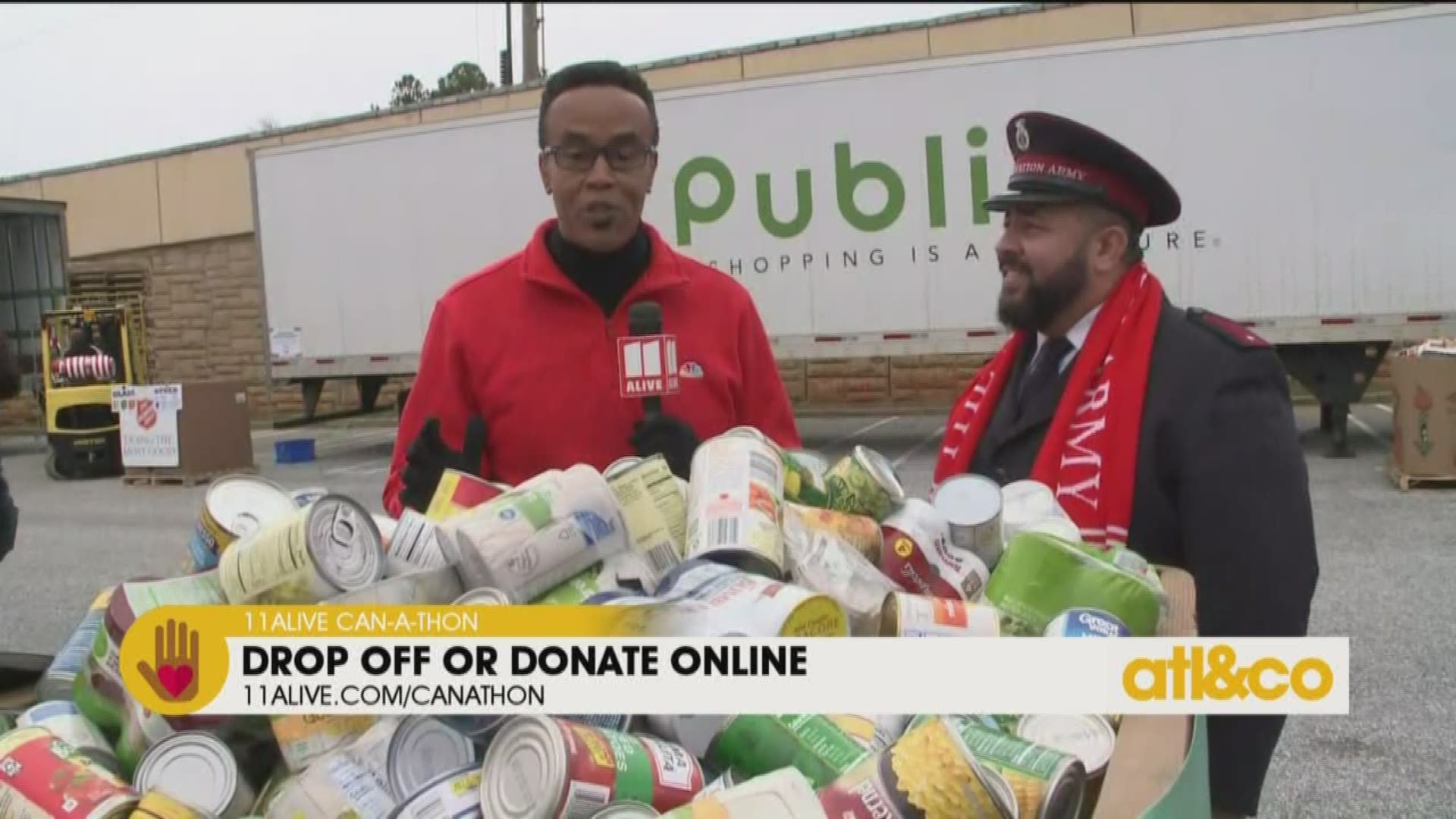 Thank you for joining us at the 37th Annual 11Alive Can-A-Thon and donating canned goods to Salvation Army Metro Atlanta.