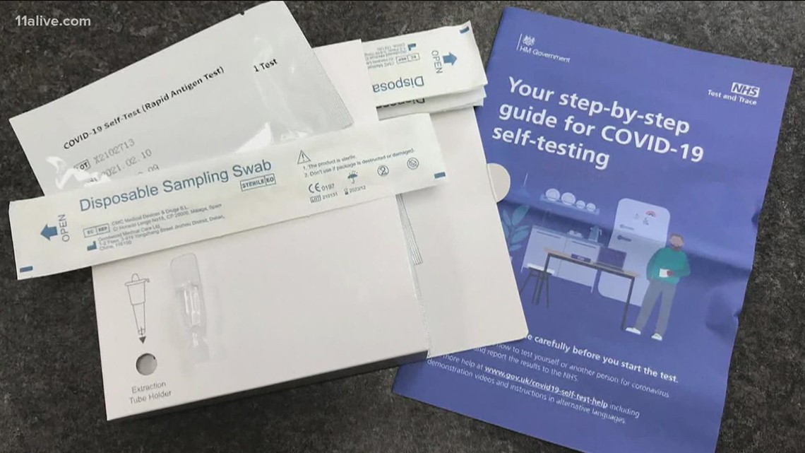 DeKalb County handing out thousands of at-home COVID test kits