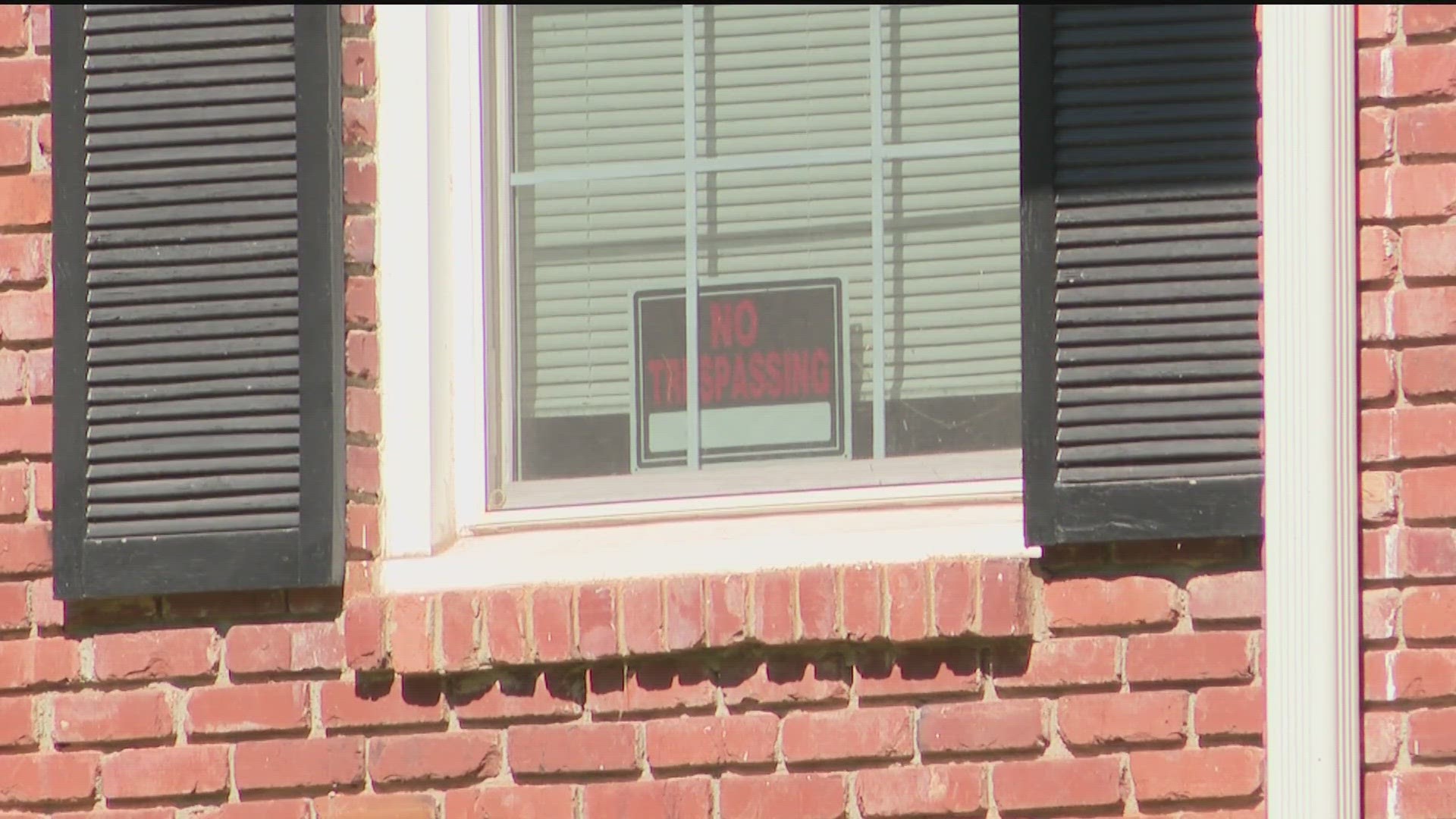 The homeowner arrived to her rental home Monday to find a couple living inside without her permission.