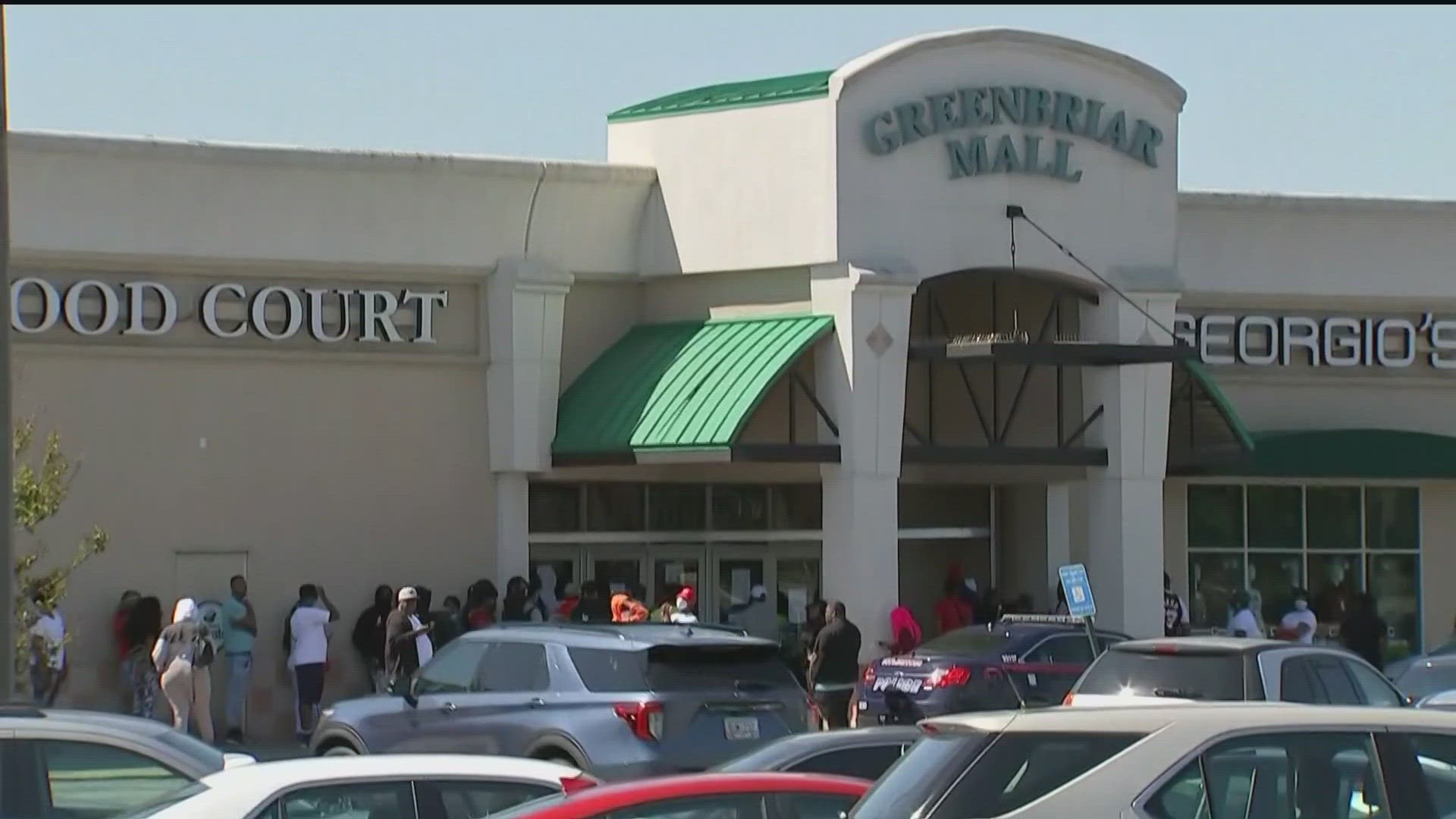 Atlanta Police Department officers were investigating the incident at Greenbriar Mall.