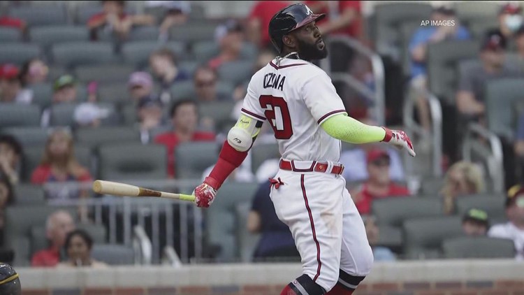 Braves' Ronald Acuña Jr. hits another home run; no concern over Marcell  Ozuna - The Athletic