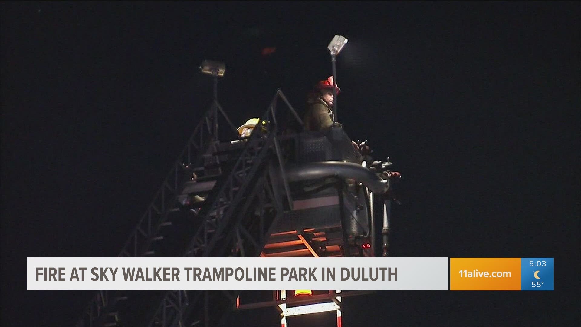 Flames From Equipment Malfunction Force Gwinnett Trampoline Park To Evacuate 11alive Com