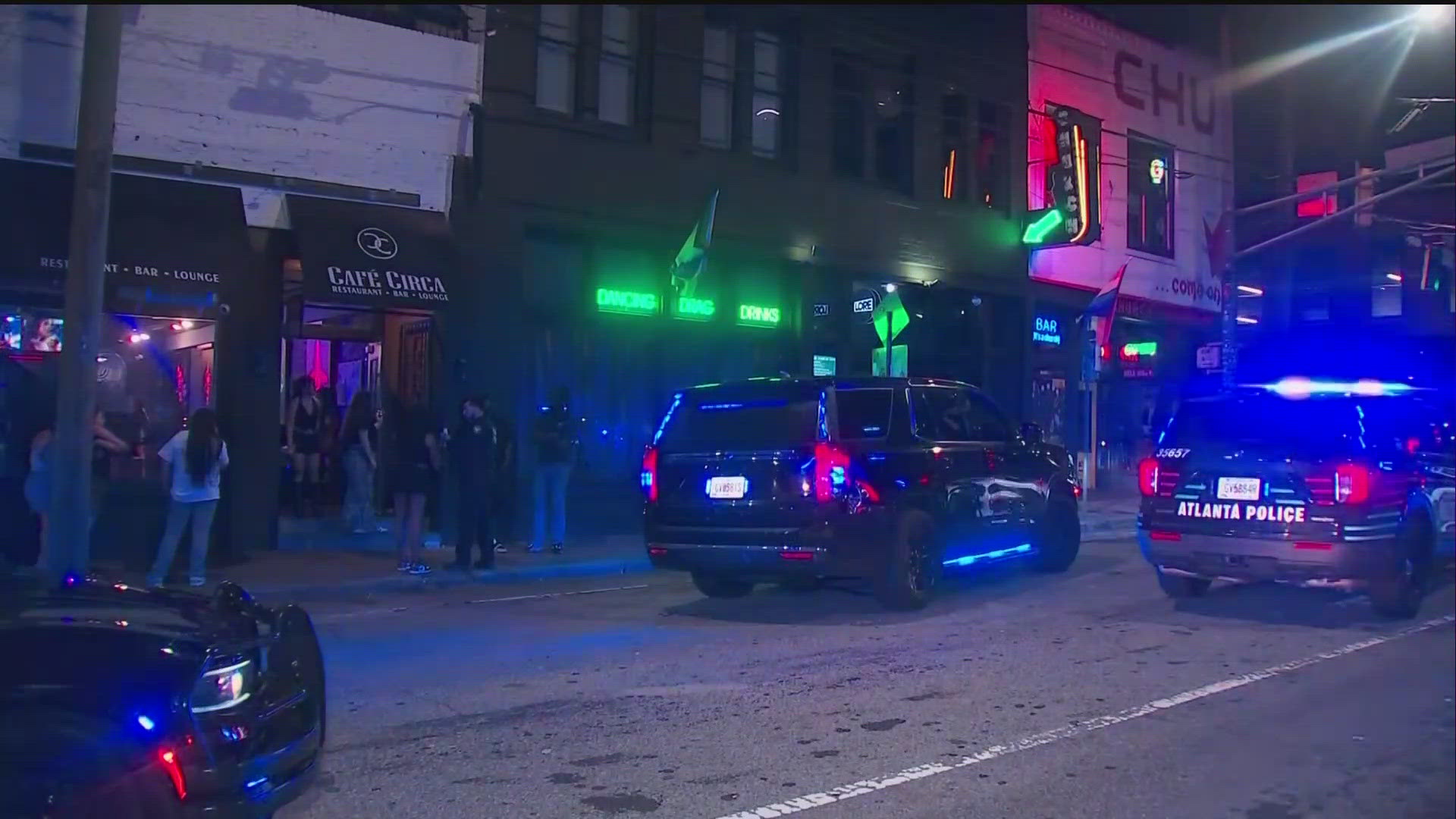 A chaotic and violent night unfolded along Edgewood Avenue in Atlanta from Sunday into Monday morning, involving 11 victims one of them killed. Here's the latest.