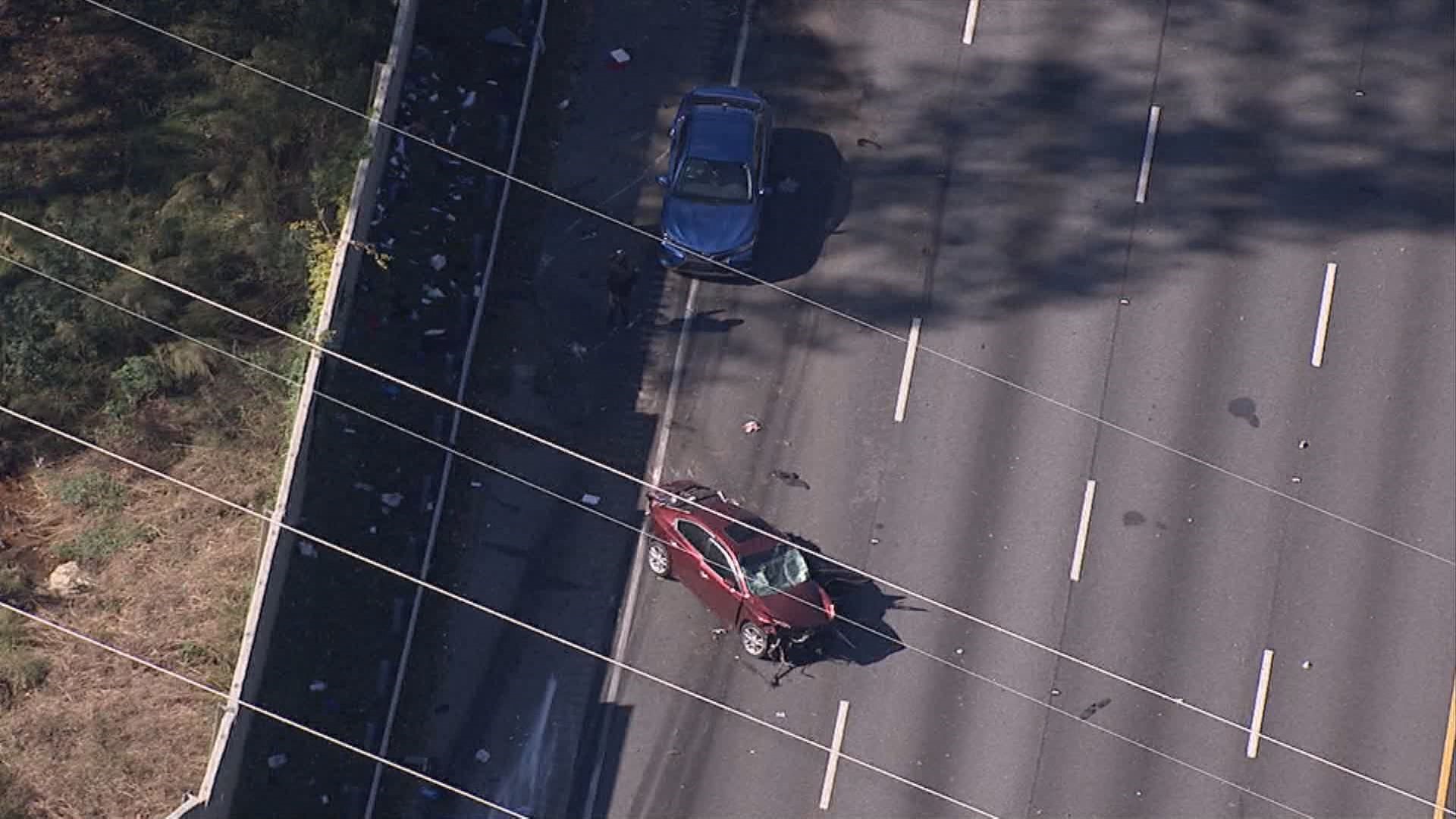 I285 crash in DeKalb County