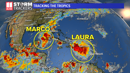Tropical Storm Laura forms in the Atlantic | 11alive.com