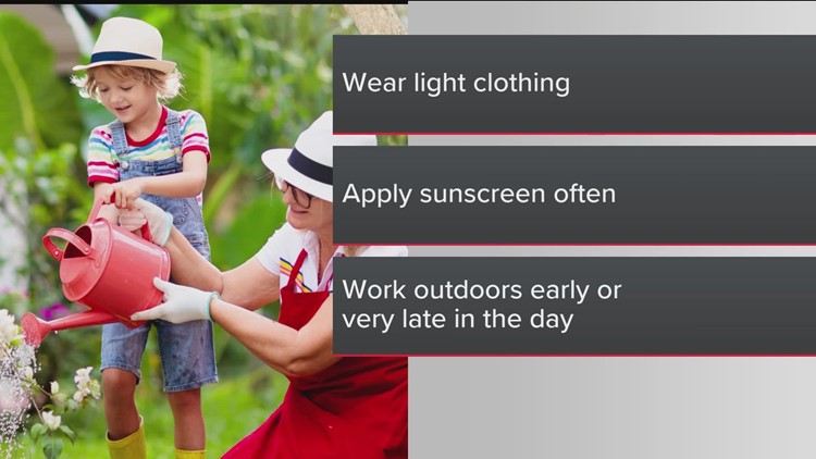 As temps rise, National Weather Service reminds you need rest and shade when working outdoors