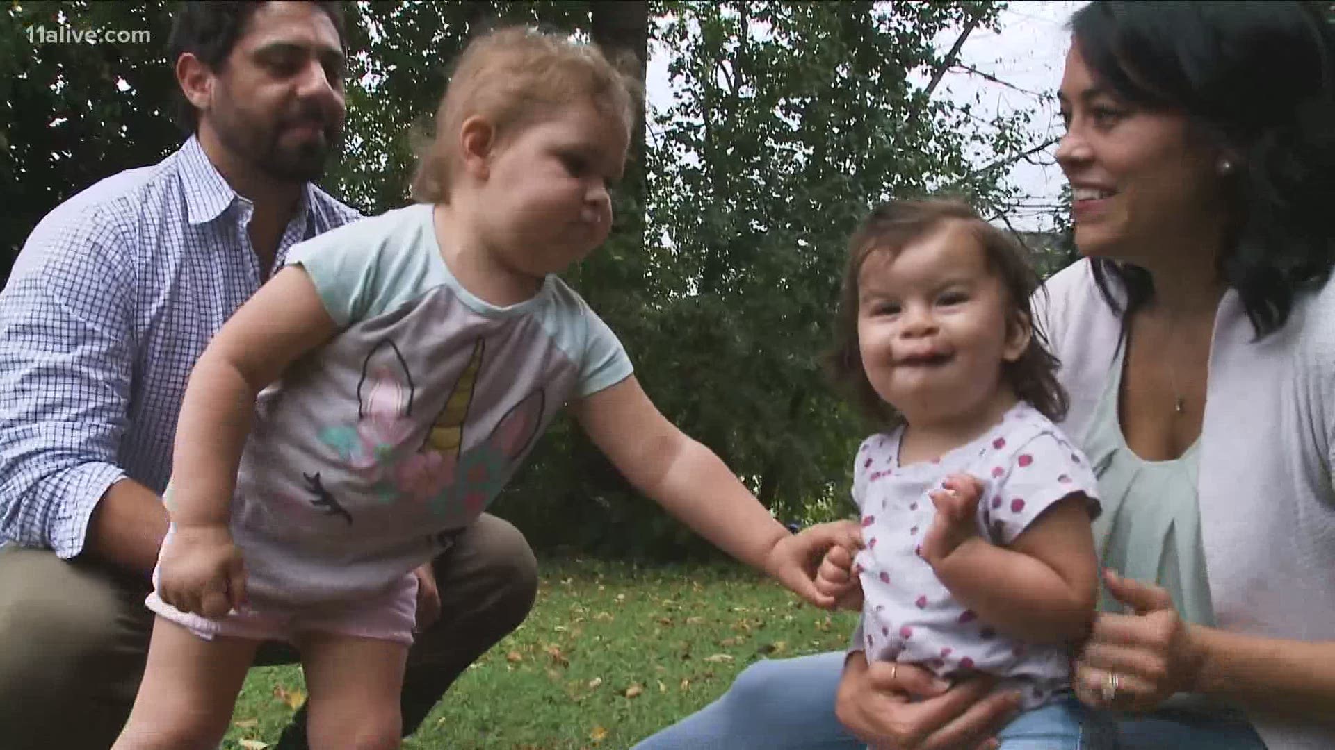 Diagnosed with cancer at two and little sister born with severe abnormalities, the family lived just miles from a Georgia plant releasing toxic gas.