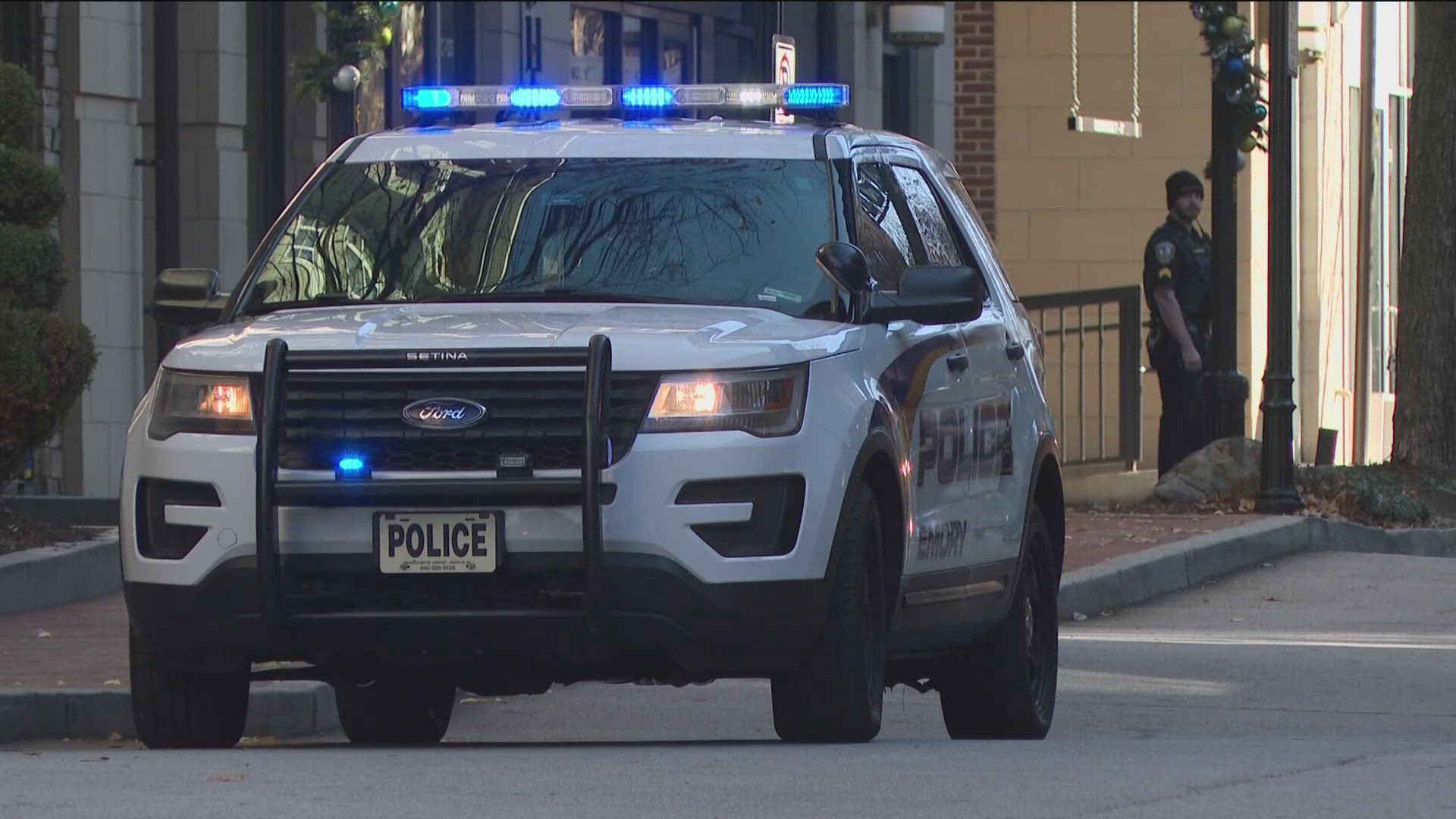 Emory Police responded to an armed robbery near campus this morning. No suspects were found, and the area has been cleared.