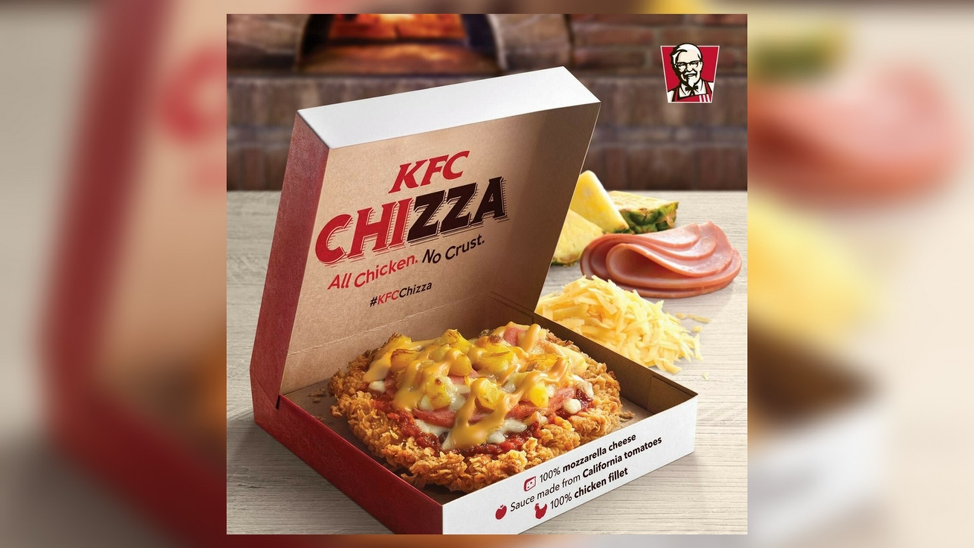 Chizaa PHOTOS | The KFC Chizza | 11alive.com