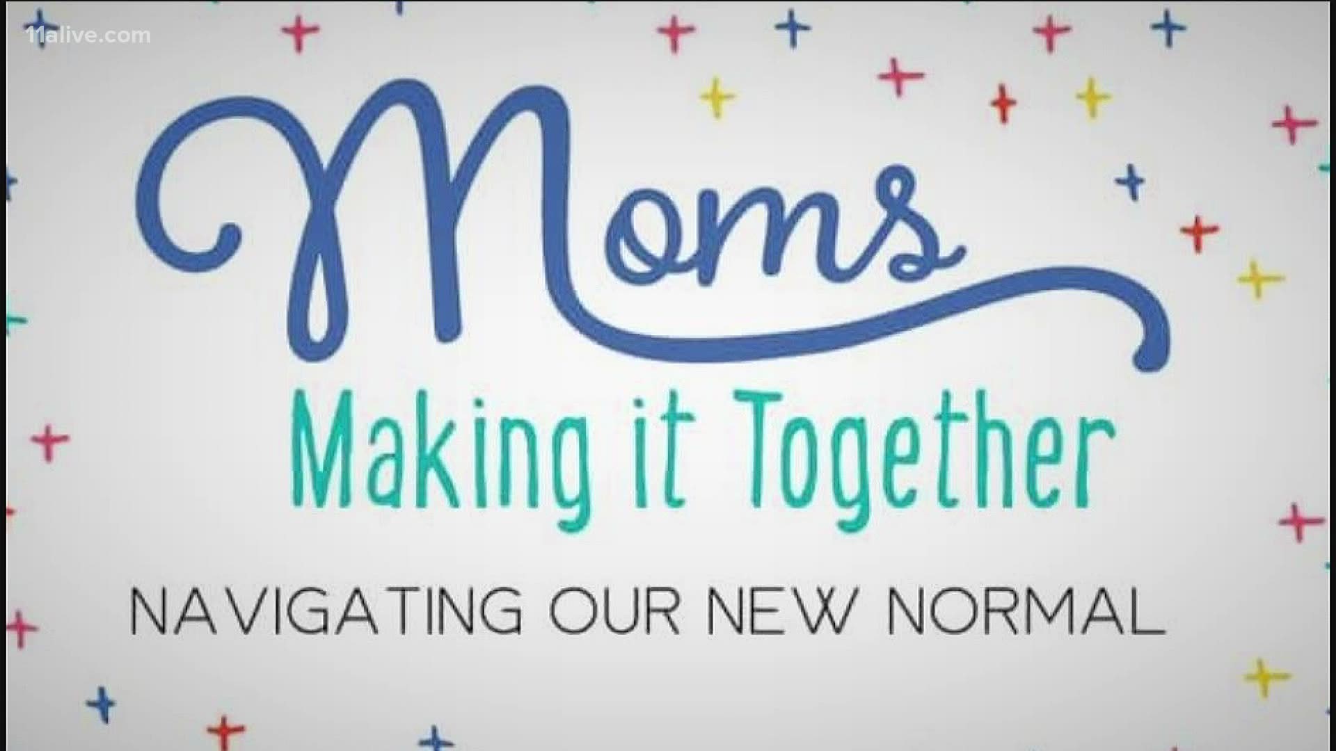 The "Moms Making it Together" group now has more than 9,500 members.