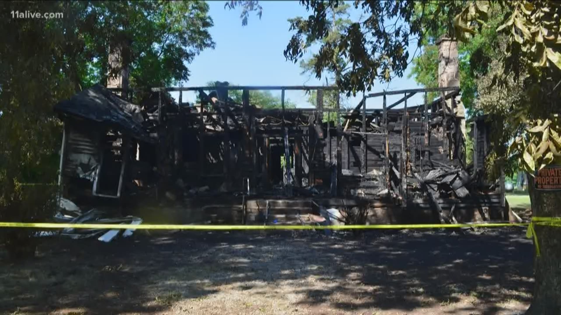 An arson investigation is underway in Hart County due to the suspicious nature of a house fire there.