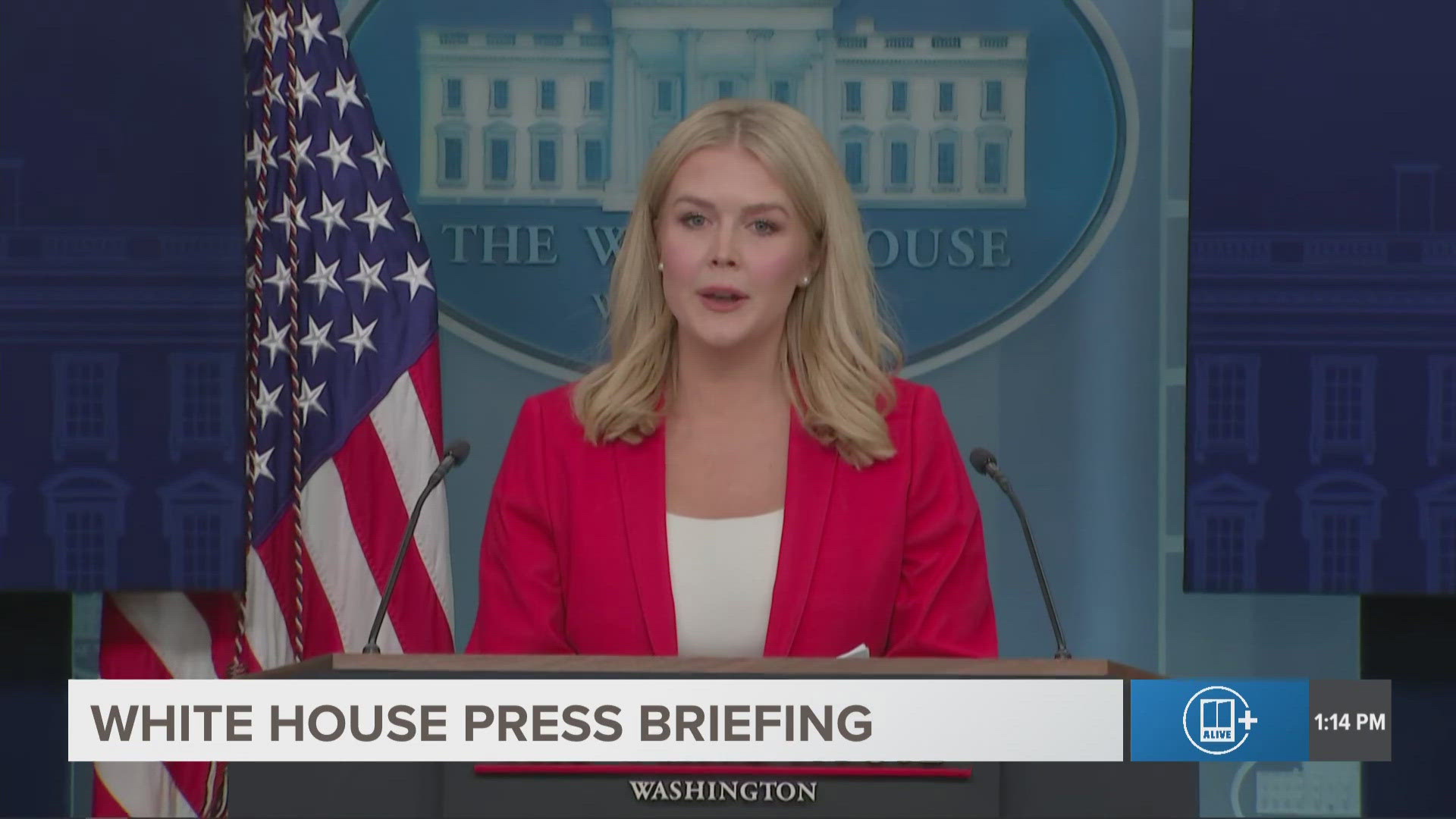 White House Press Secretary Karoline Leavitt's opening statement to 2/25 briefing | 11alive.com