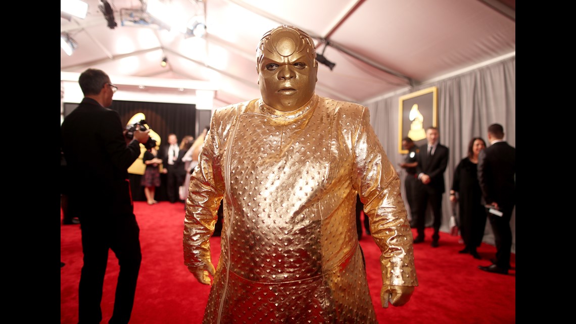 ceelo green dress Cee-Lo Green Rocks A Full Leather Dress On Red Carpet.. Acceptable or Not?  [VIDEO]