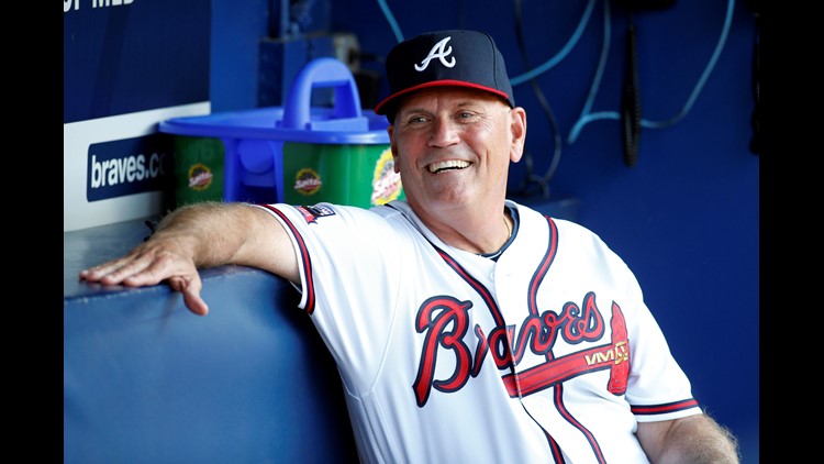 ATLANTA, GA - JULY 16: Atlanta Braves manager Brian Snitker (43