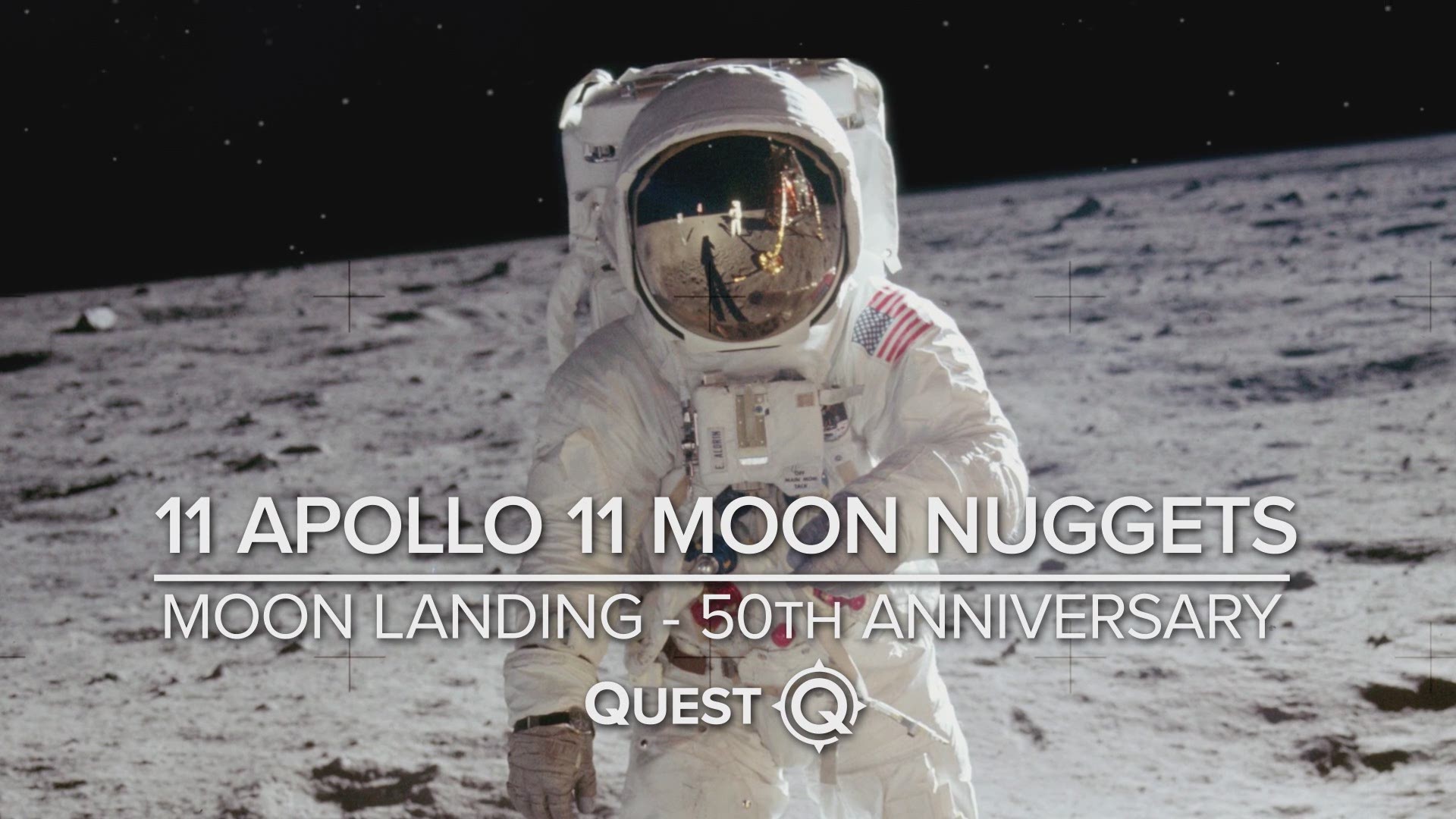11 Apollo 11 moon landing nuggets you may not know from the Quest TV network.