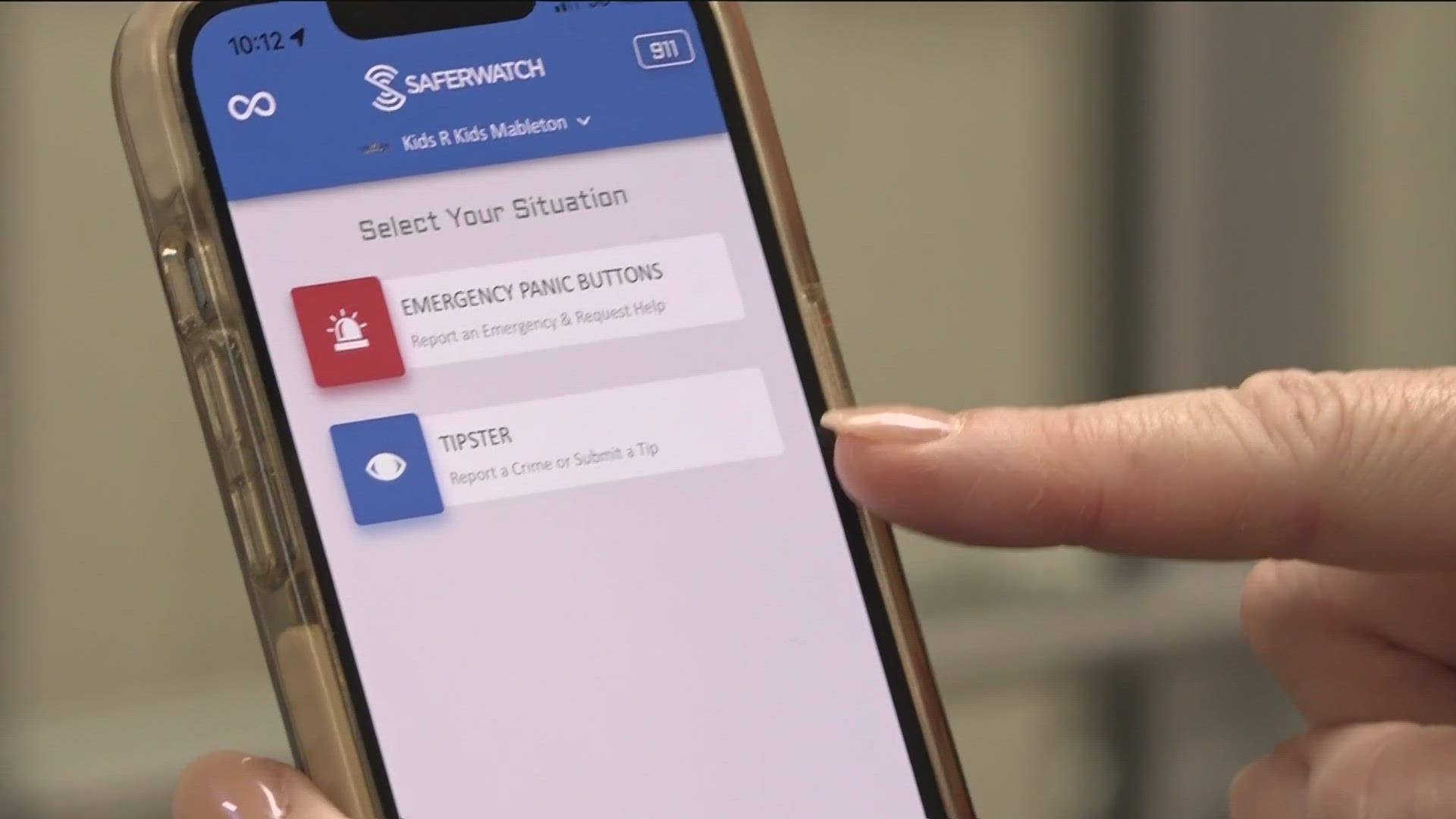 SaferWatch is one of several apps that alert authorities to issues at a school