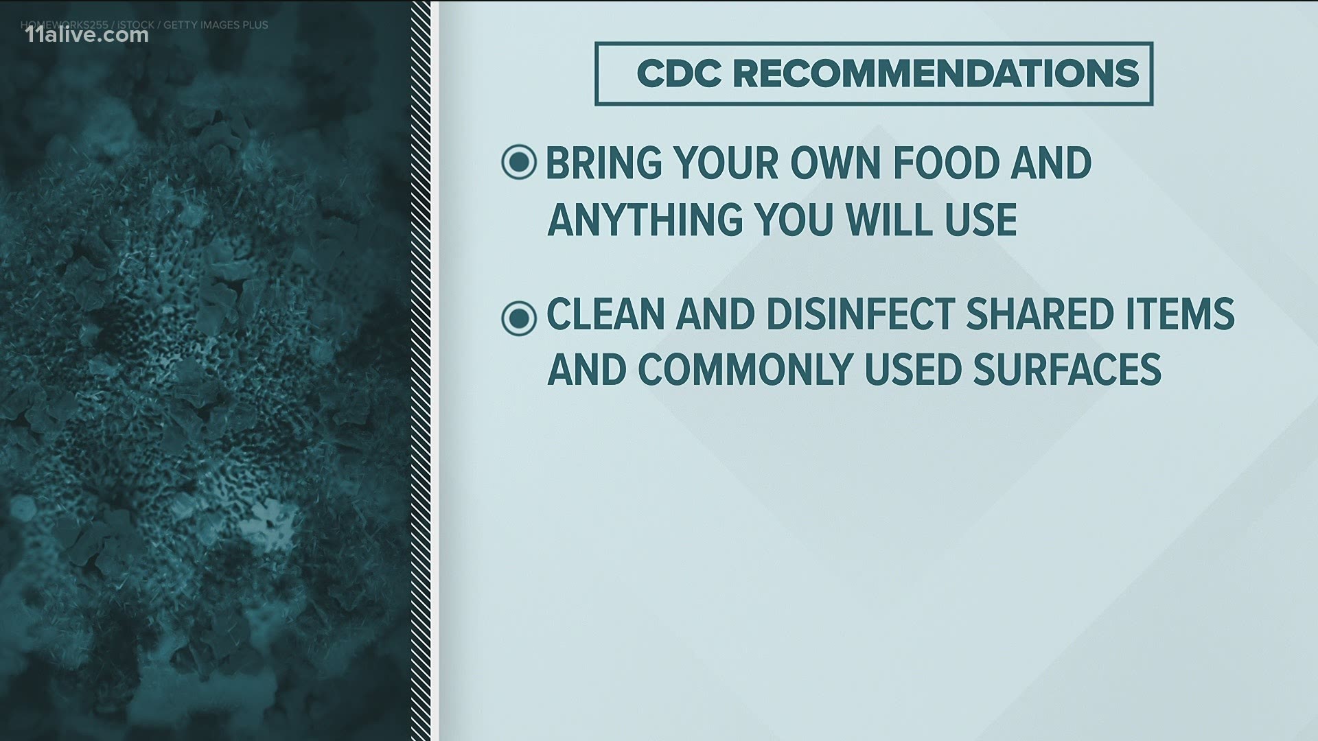 With a million new cases reported across the US in the last week, the CDC is warning people against traveling for Thanksgiving.