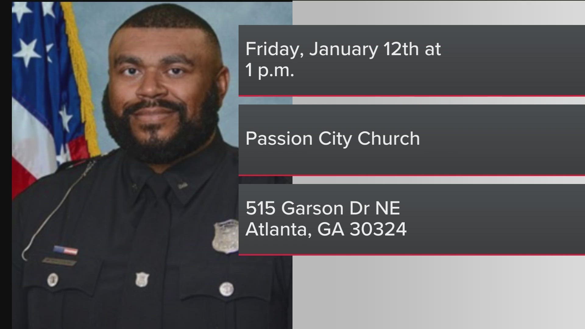 Kenya D. Galloway Atlanta Police officer funeral