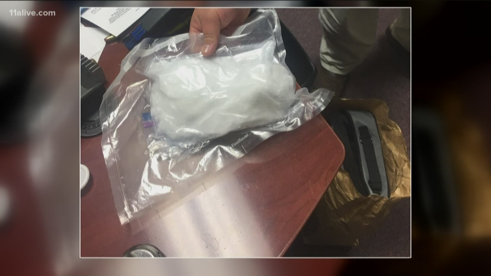 In the bust in Polk and Floyd Counties, a multi-agency drug task force confiscated four pounds of meth and arrested nearly two dozen suspects.