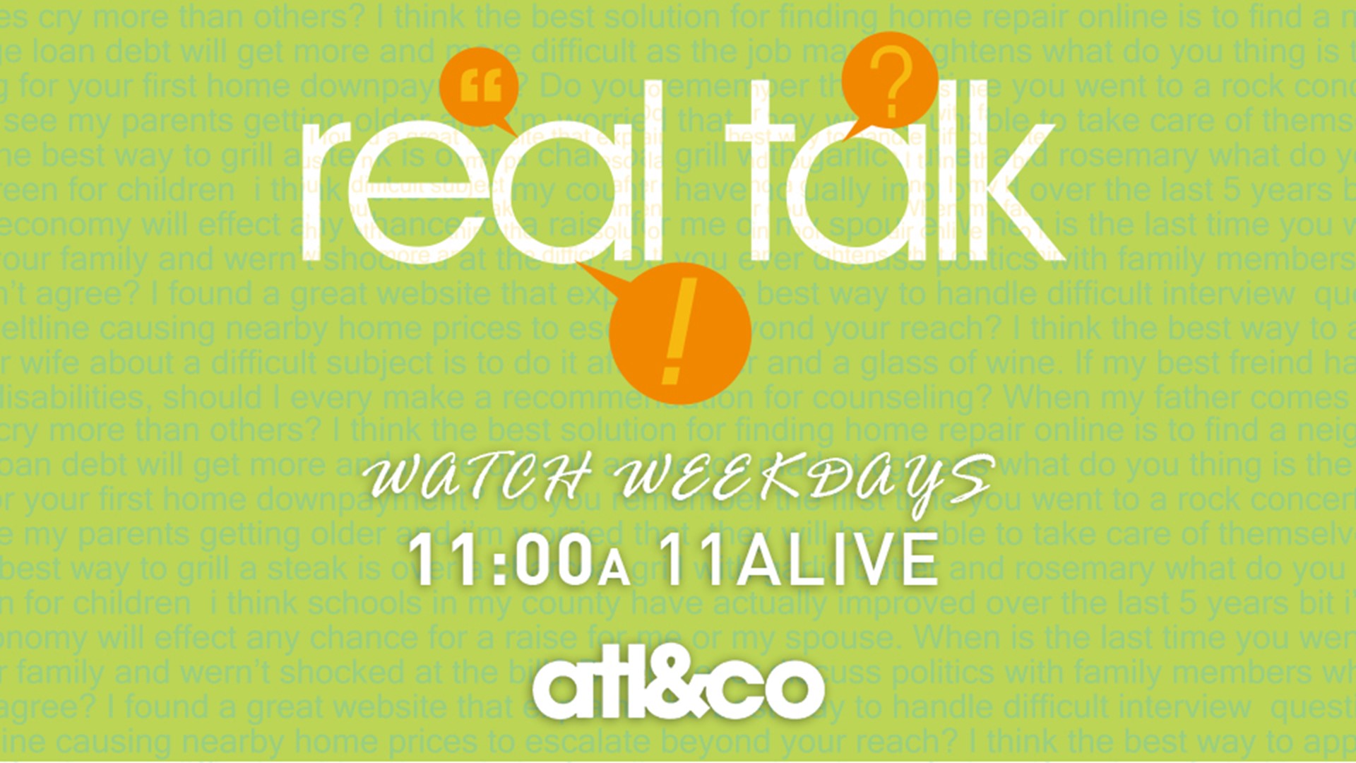 Join our Real Talk discussion on 'Atlanta & Company'