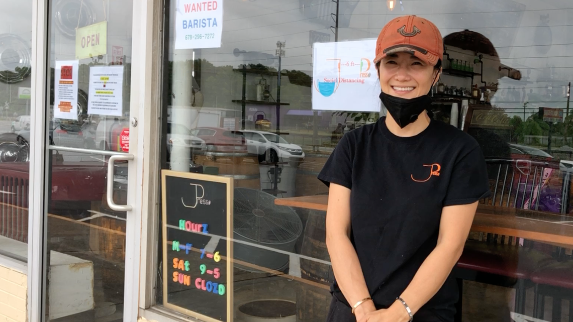 Hapeville coffee shop reopens after pandemic shutdown