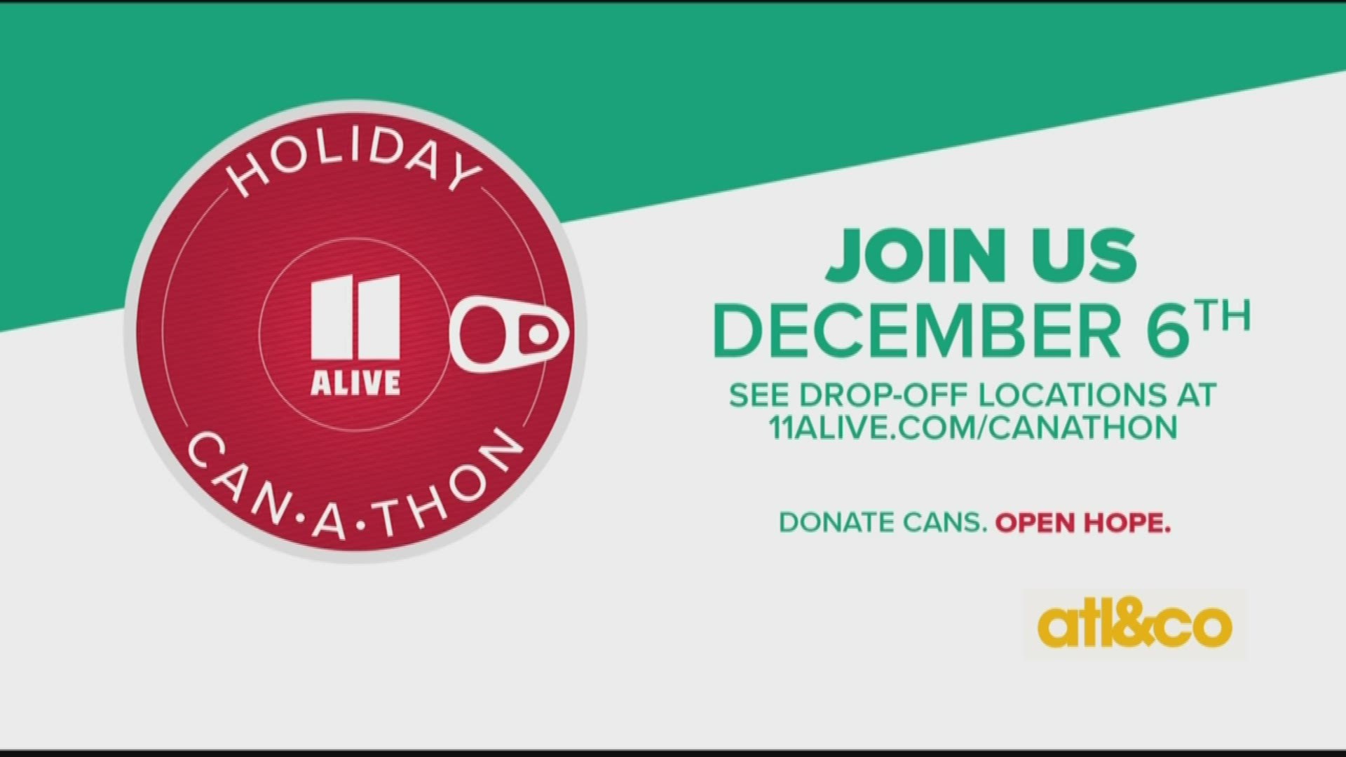 Preview the 37th Annual Can-A-Thon with Salvation Army Atlanta on Community Connection, brought to you by Woodstock Furniture and Mattress Outlet.