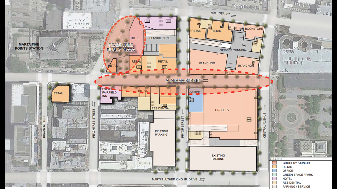Underground Atlanta revitalization master plans unveiled | 11alive.com