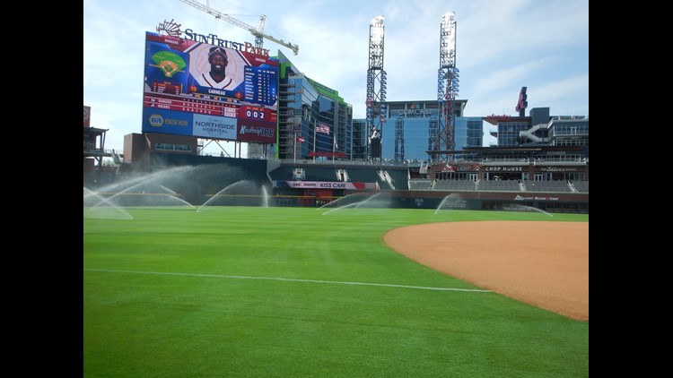 Atlanta Braves - First pitch at 7:35 ET tonight at SunTrust Park